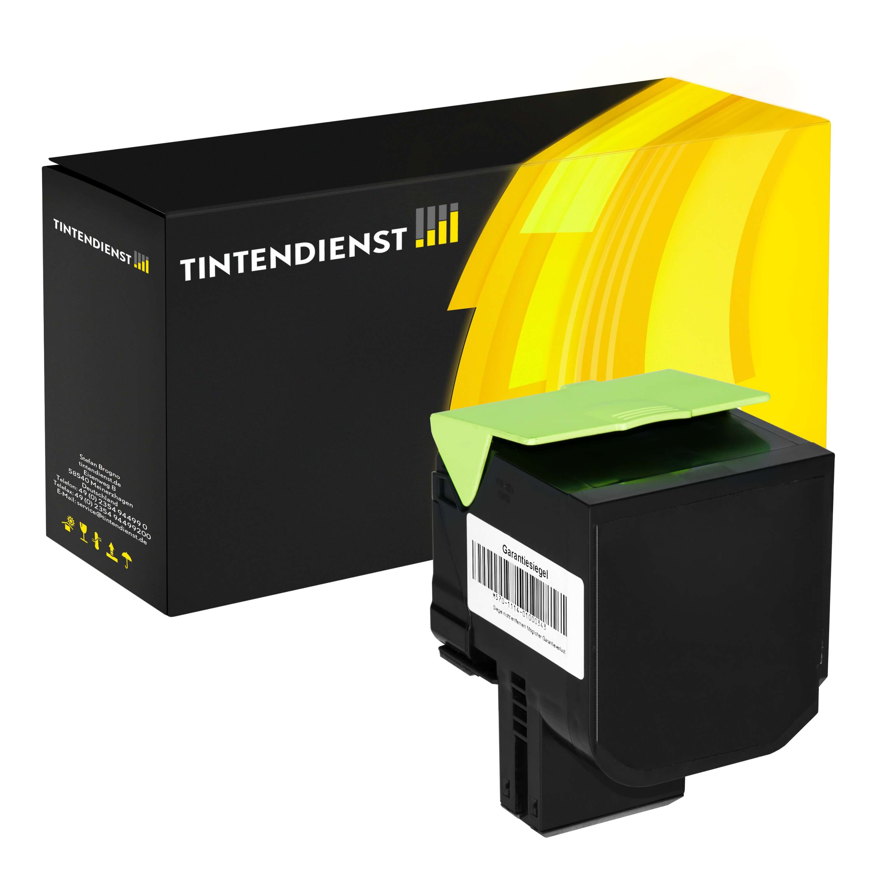 Toner kompatibel für Lexmark CS 510 dte (70C0X10 / 700X1) Schwarz