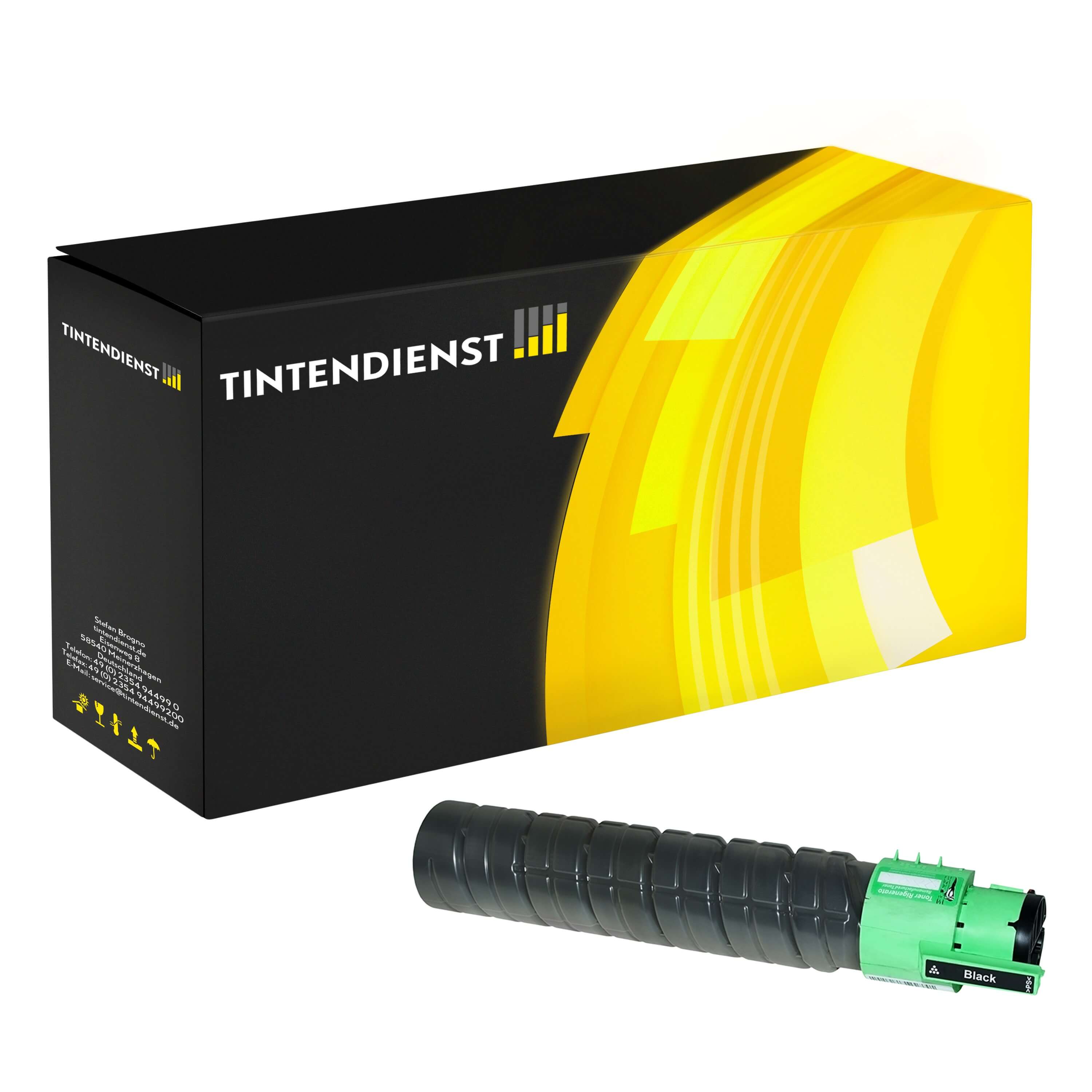 Toner kompatibel für Ricoh Aficio SP C 411 dn (888280 / TYPE245) Schwarz