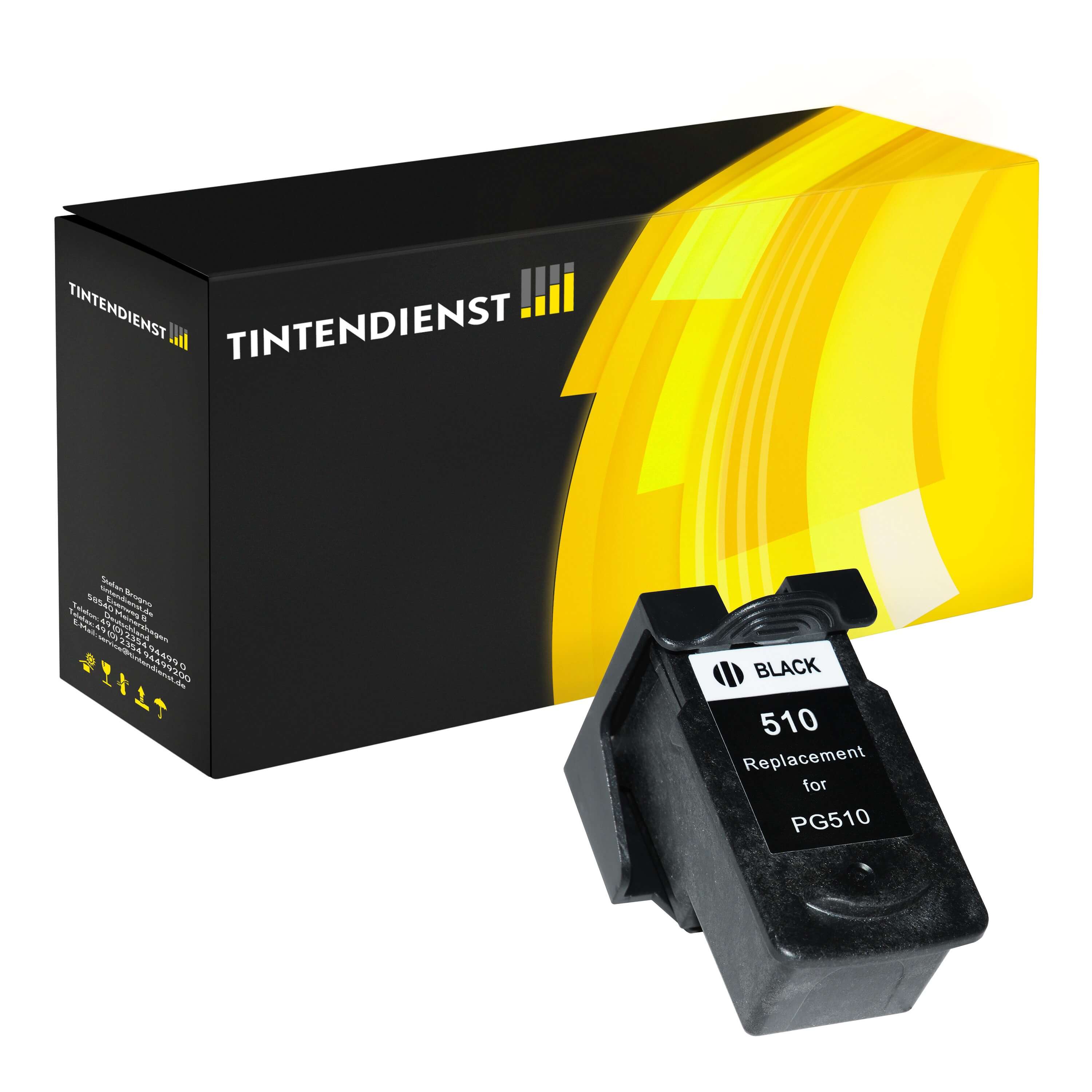 Druckerpatrone kompatibel für Canon Pixma MP 230 (2970B001 / PG-510) Schwarz