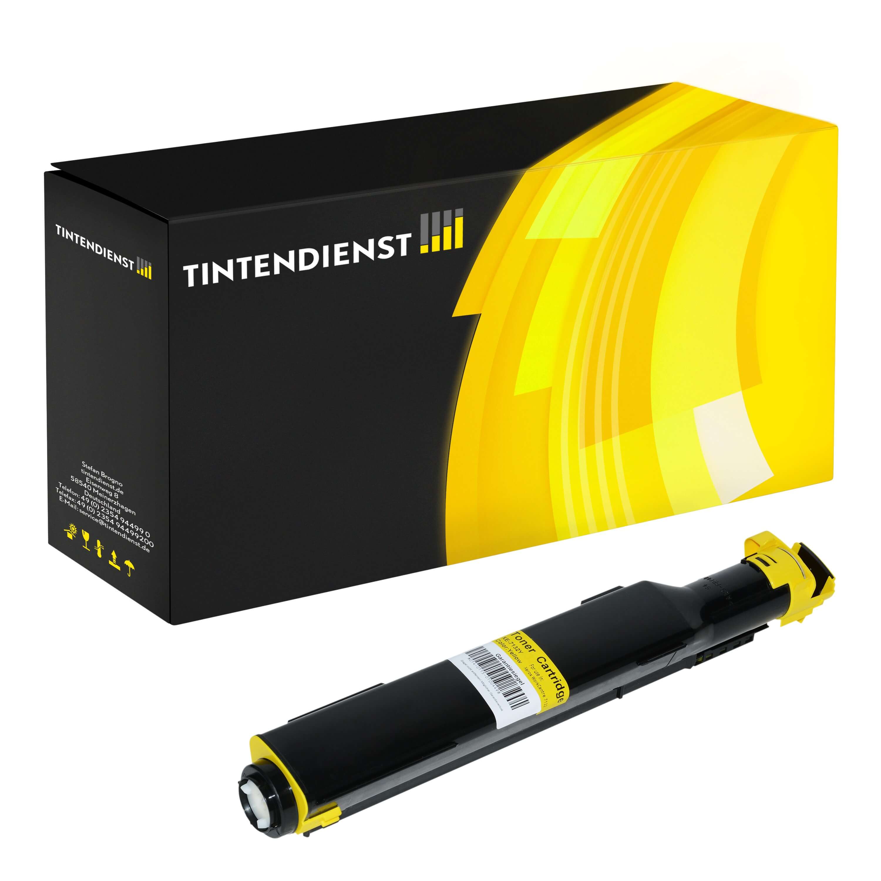 Toner kompatibel für Xerox WC 7232 FPEX (006R01263) Gelb