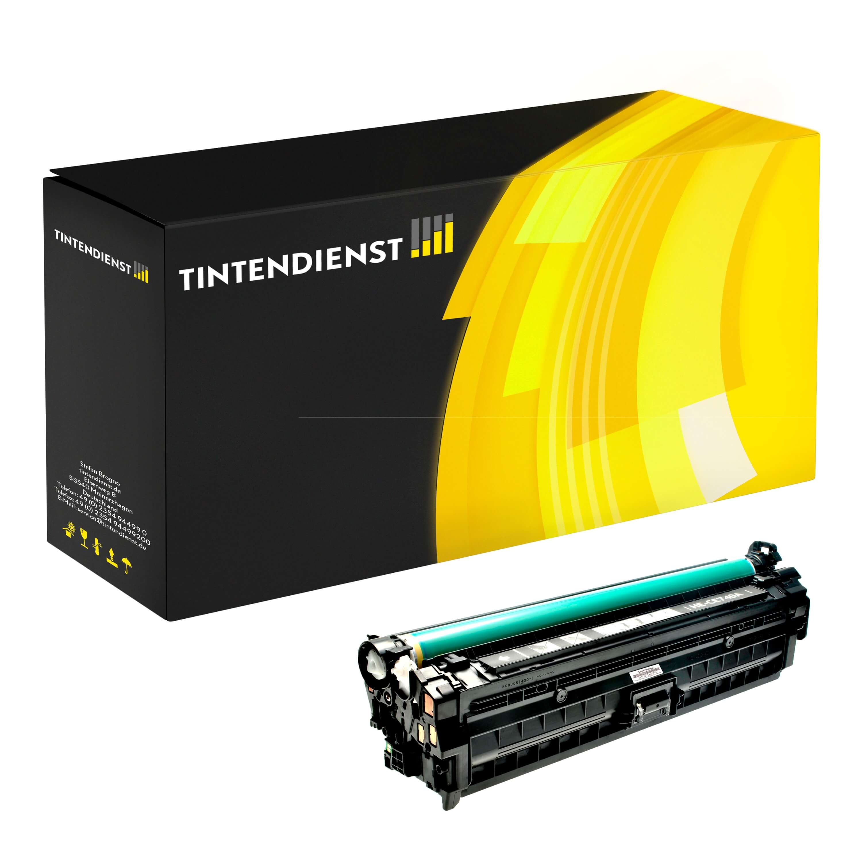 Toner kompatibel für HP Color LaserJet CP 5225 (CE740A / 307A) Schwarz