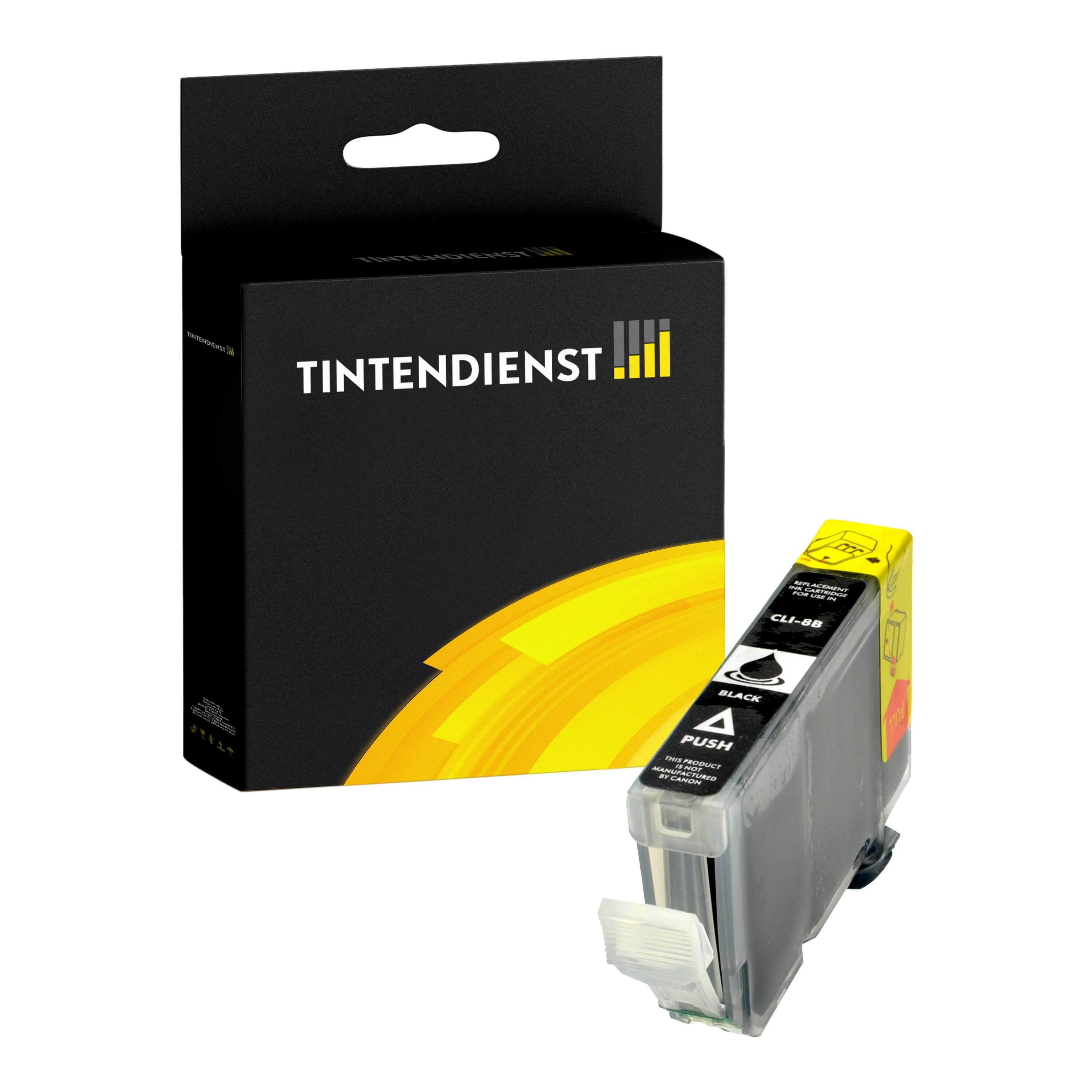 Druckerpatrone kompatibel für Canon Pixma IP 6600 Series (0620B001 / CLI-8BK) Schwarz