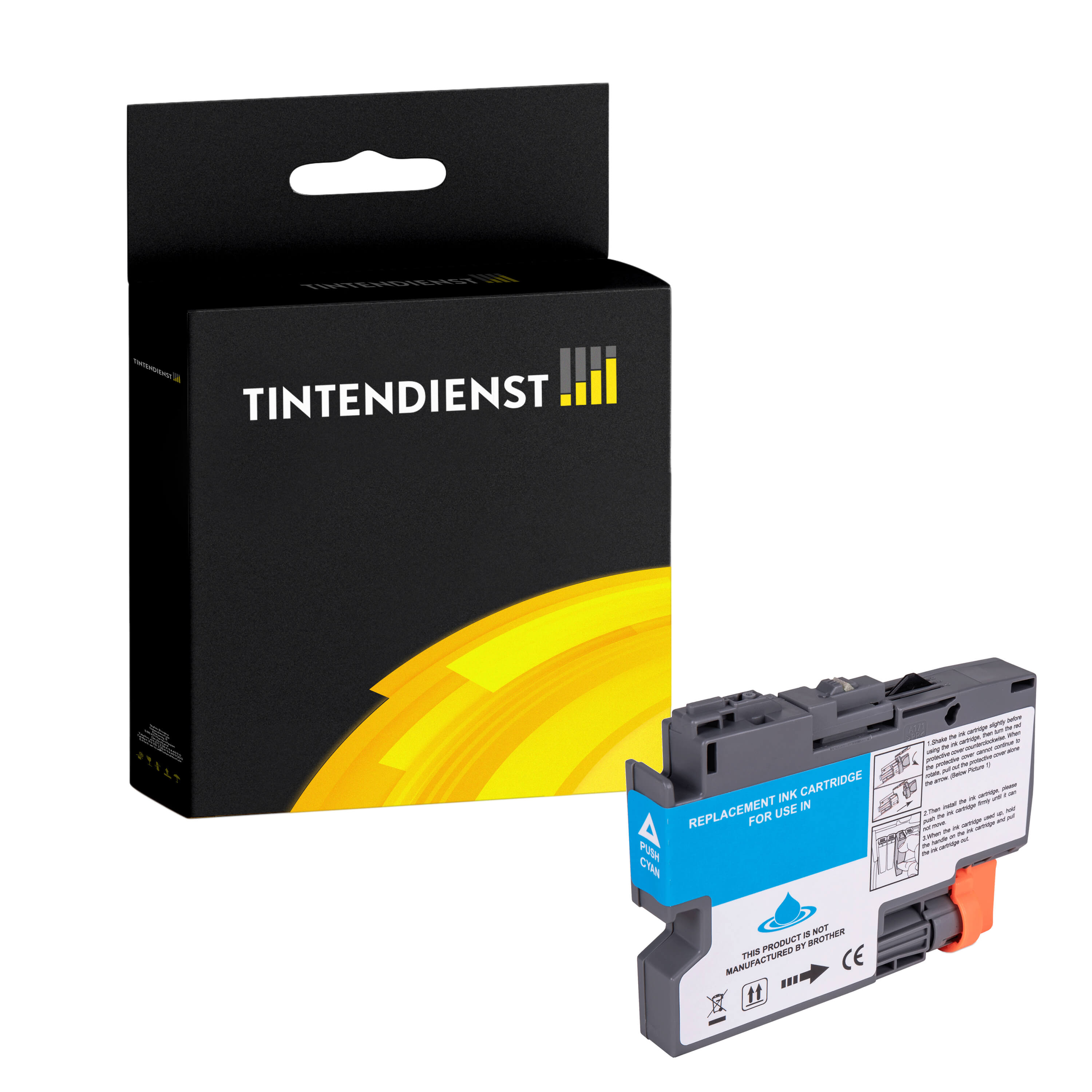 Druckerpatrone kompatibel für Brother MFC-J 4540 DW (LC-426XLC) Cyan 2XL