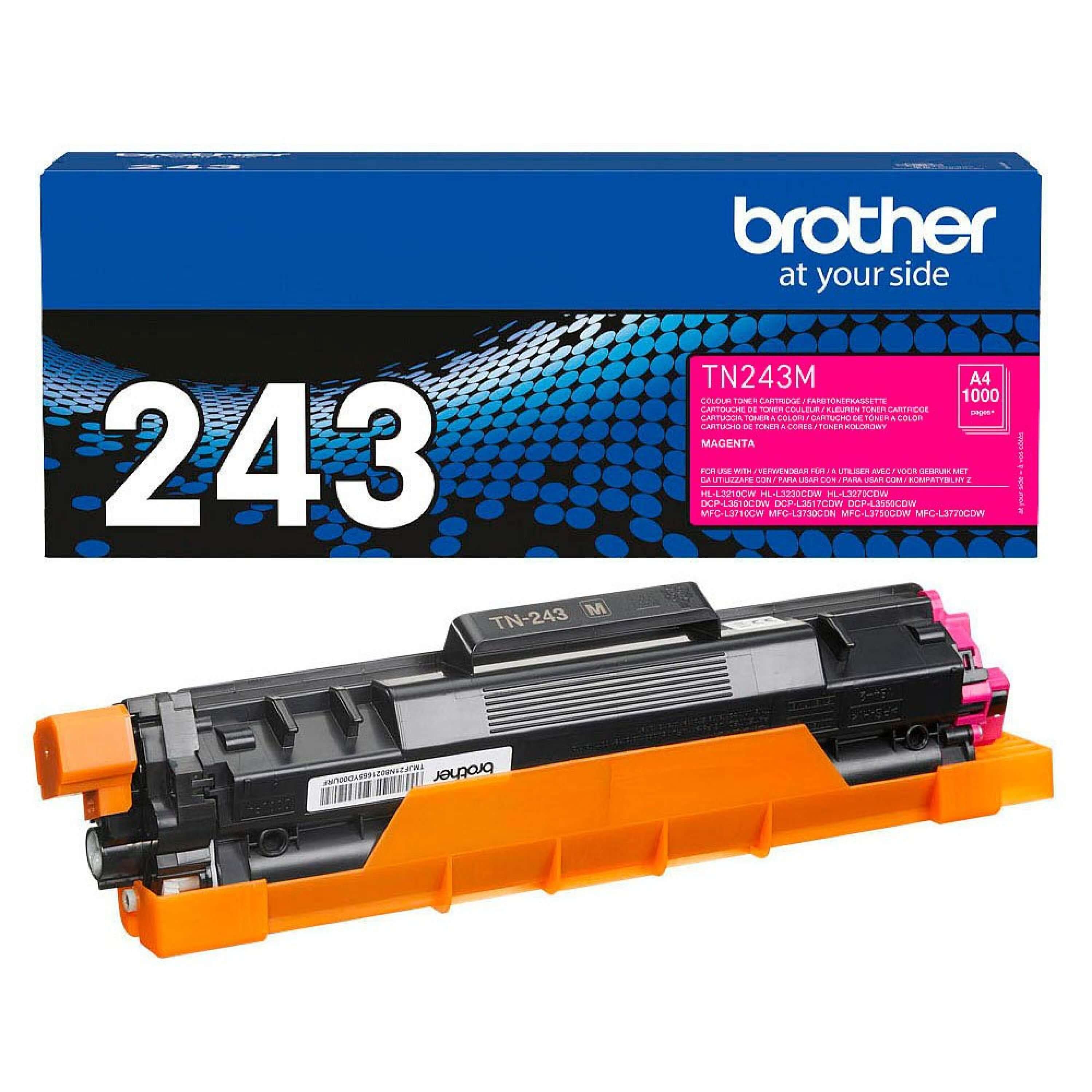 Original Toner Brother MFC-L 3750 CDW (TN-243M) Magenta