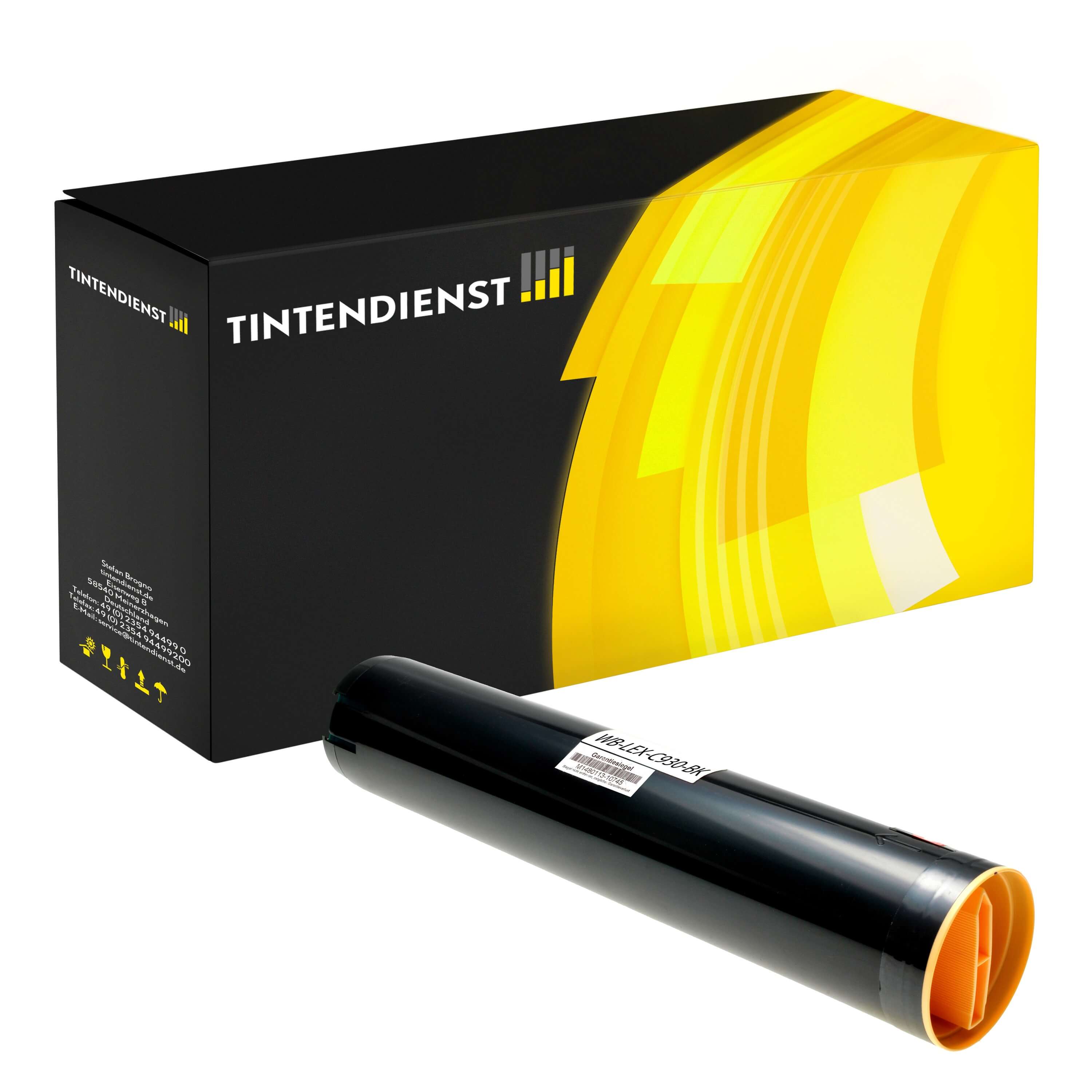 Toner kompatibel für Lexmark C 935 DN (C930H2KG) Schwarz