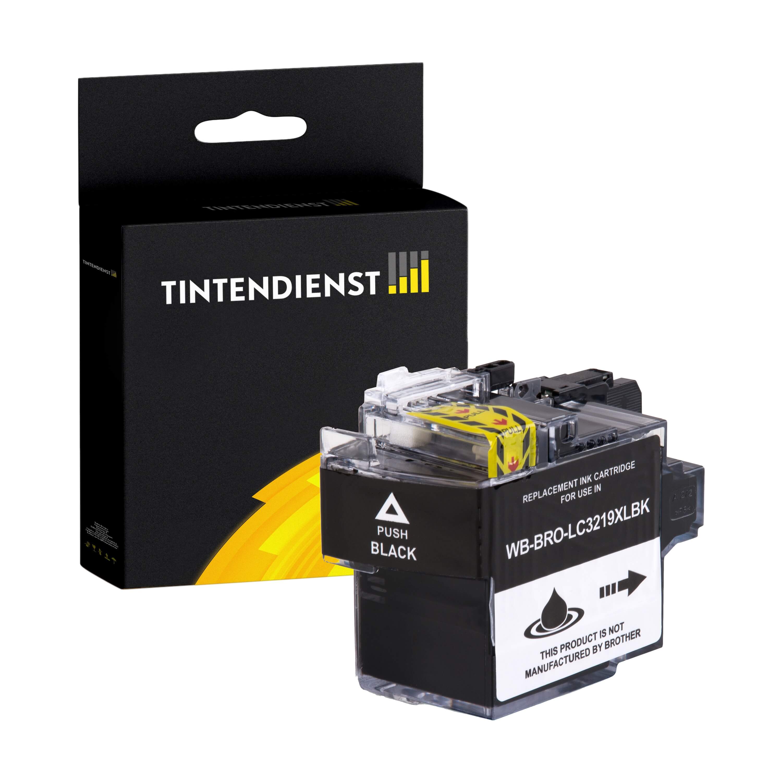 Druckerpatrone kompatibel für Brother MFC-J 6730 DW (LC-3219XLBK) Schwarz XL