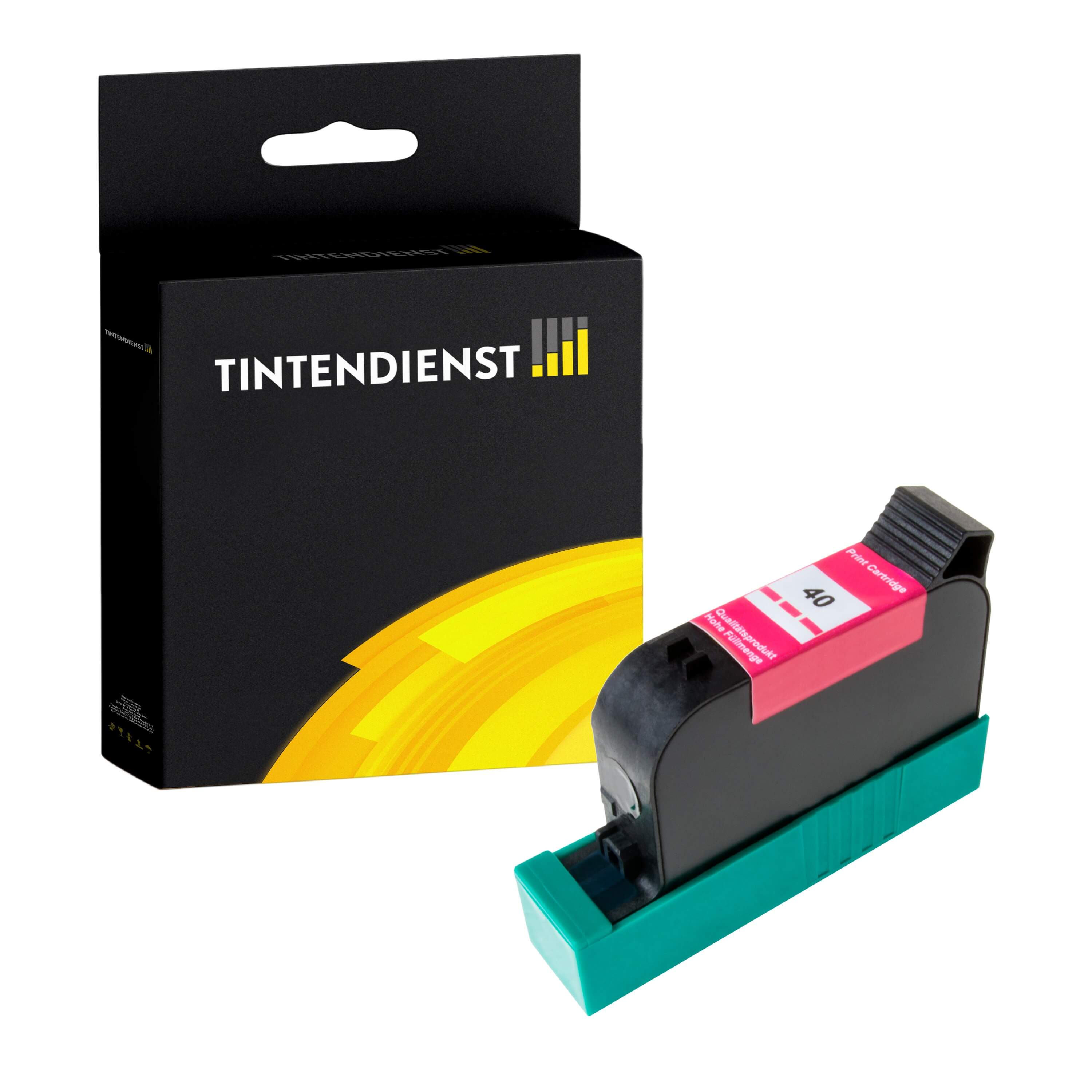 Druckerpatrone kompatibel für HP DeskJet 1600 Series (51640ME / 40) Magenta