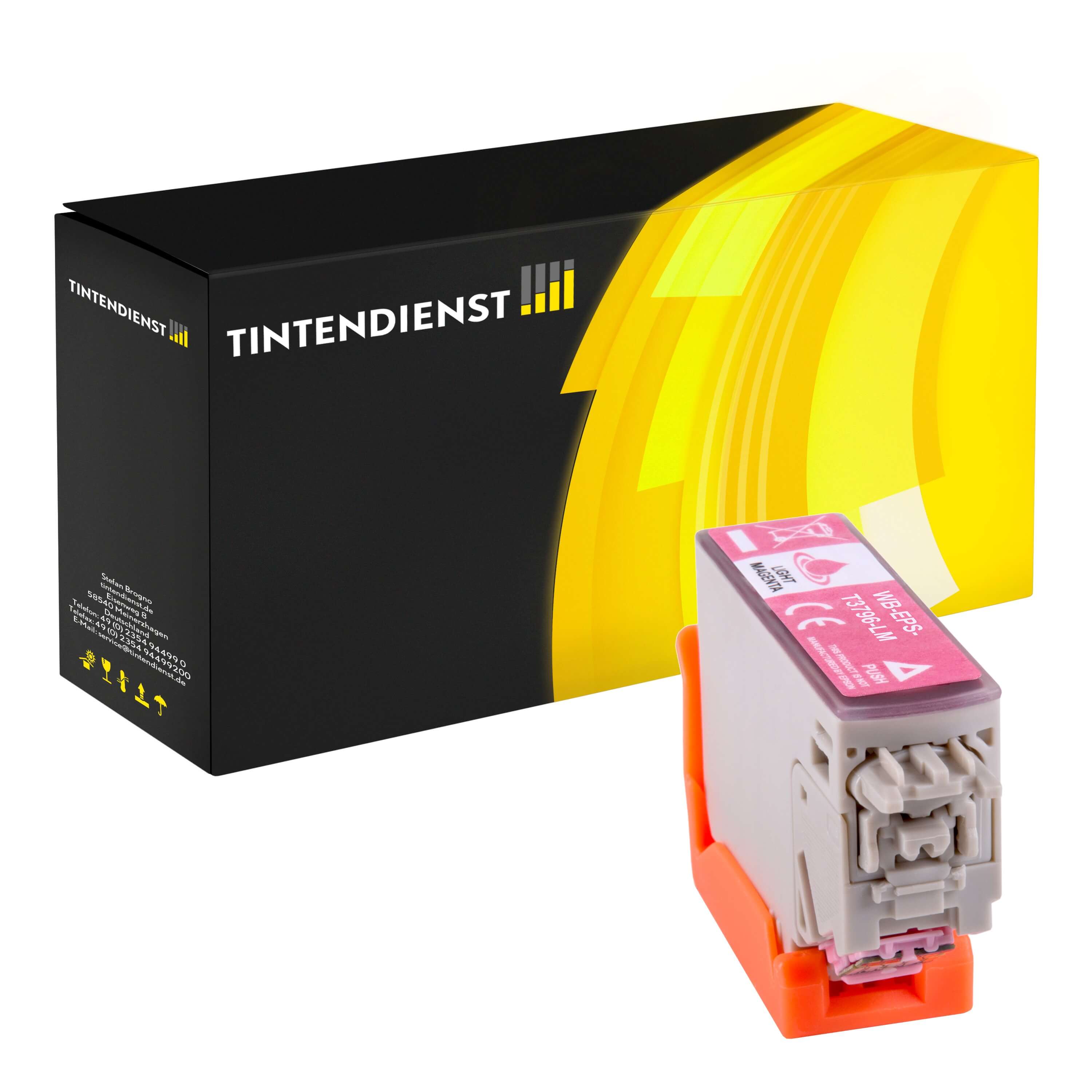 Druckerpatrone kompatibel für Epson Expression Photo XP-8500 Series (C13T37964010 / 378XL) Photo Magenta