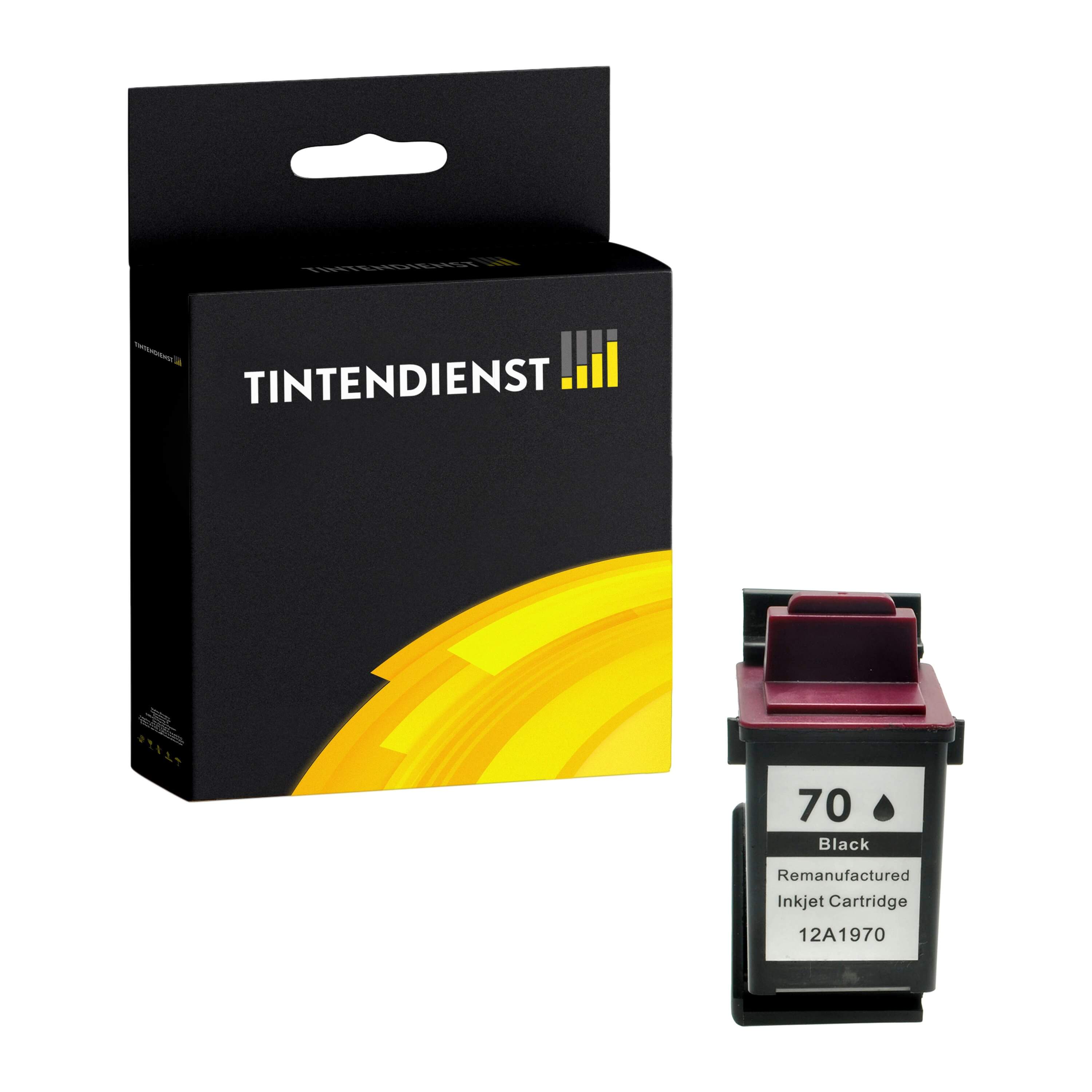 Druckerpatrone kompatibel für Lexmark Z 43 (12A1970E / 70) Schwarz