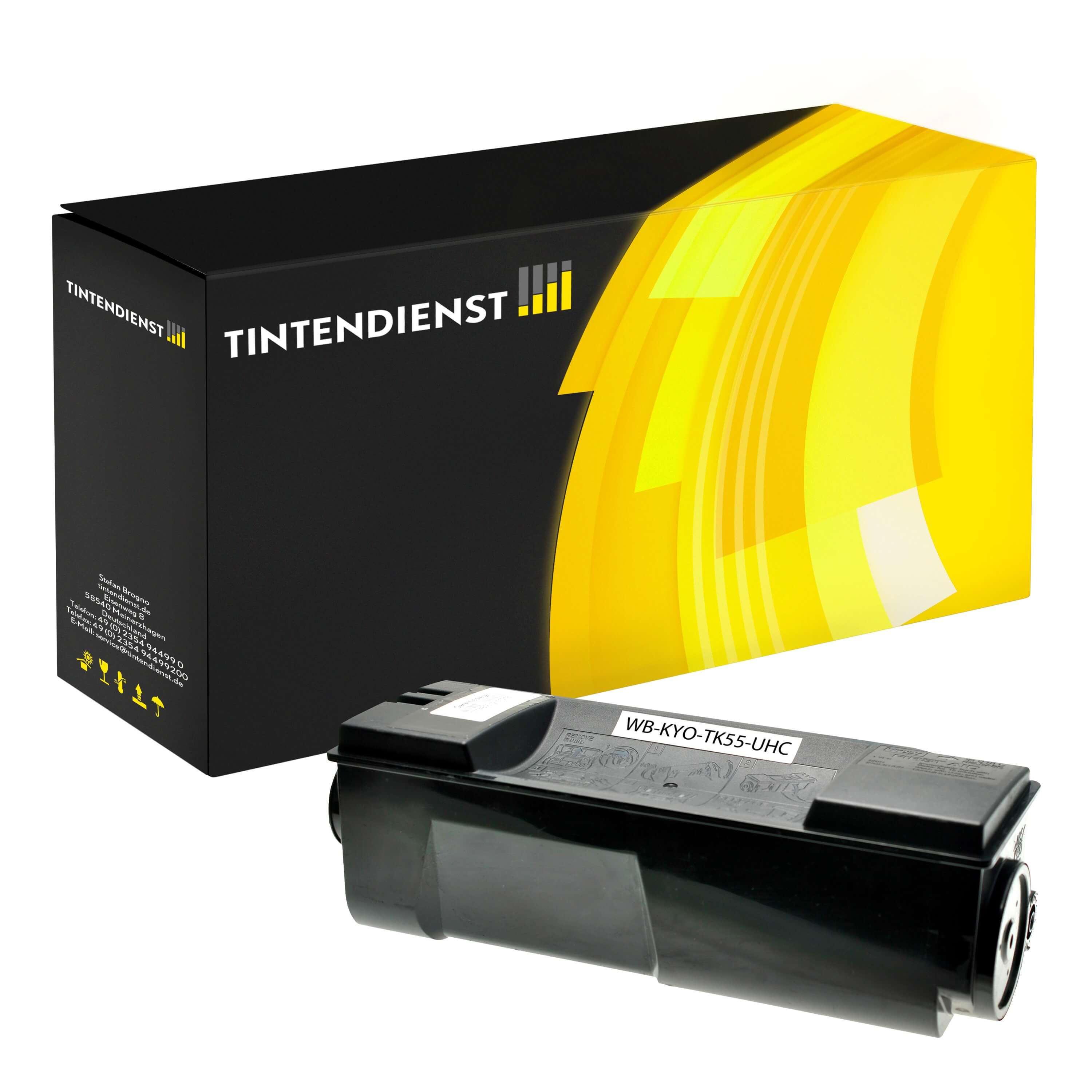 Toner kompatibel für Kyocera FS 1920 Series (370QC0KX / TK-55) Schwarz XL