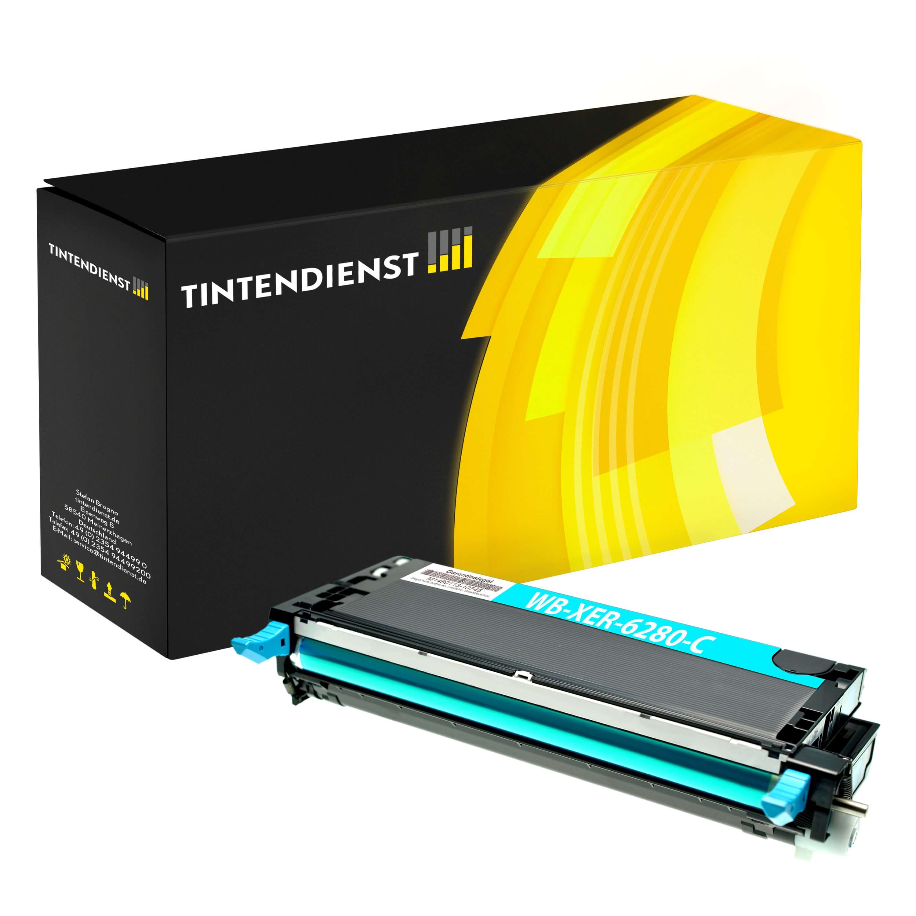 Toner kompatibel für Xerox Phaser 6280 DNM (106R01388) Cyan