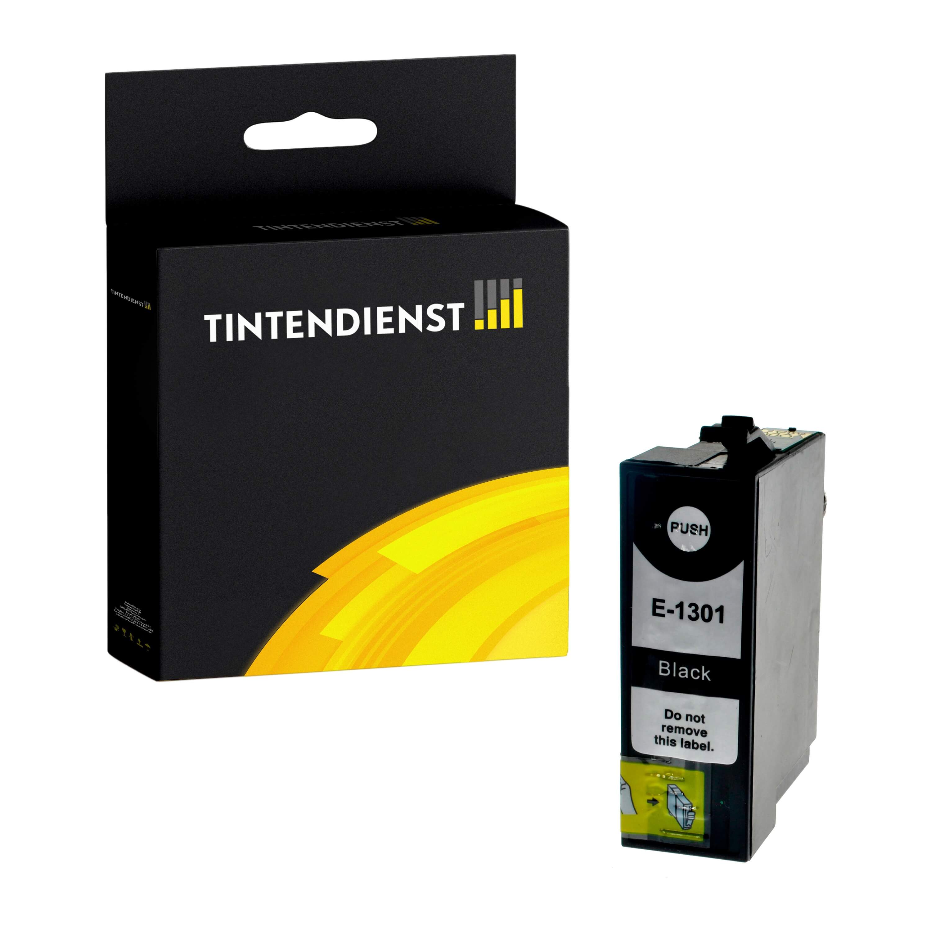 Druckerpatrone kompatibel für Epson Workforce WF-3500 Series (C13T13014010 / T1301) Schwarz