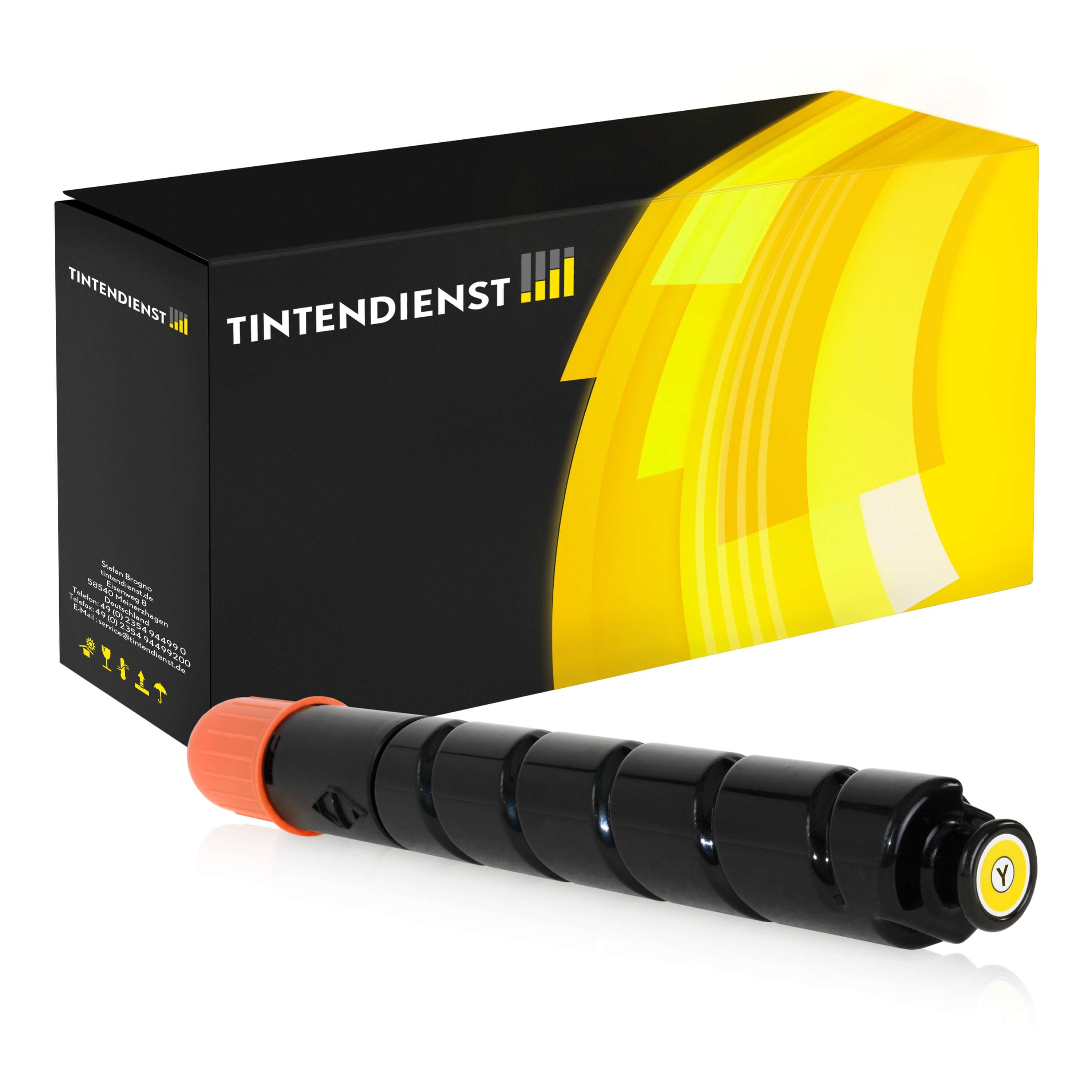 Toner kompatibel für Canon imageRUNNER Advance C 5235 (2802B002 / C-EXV29) Gelb