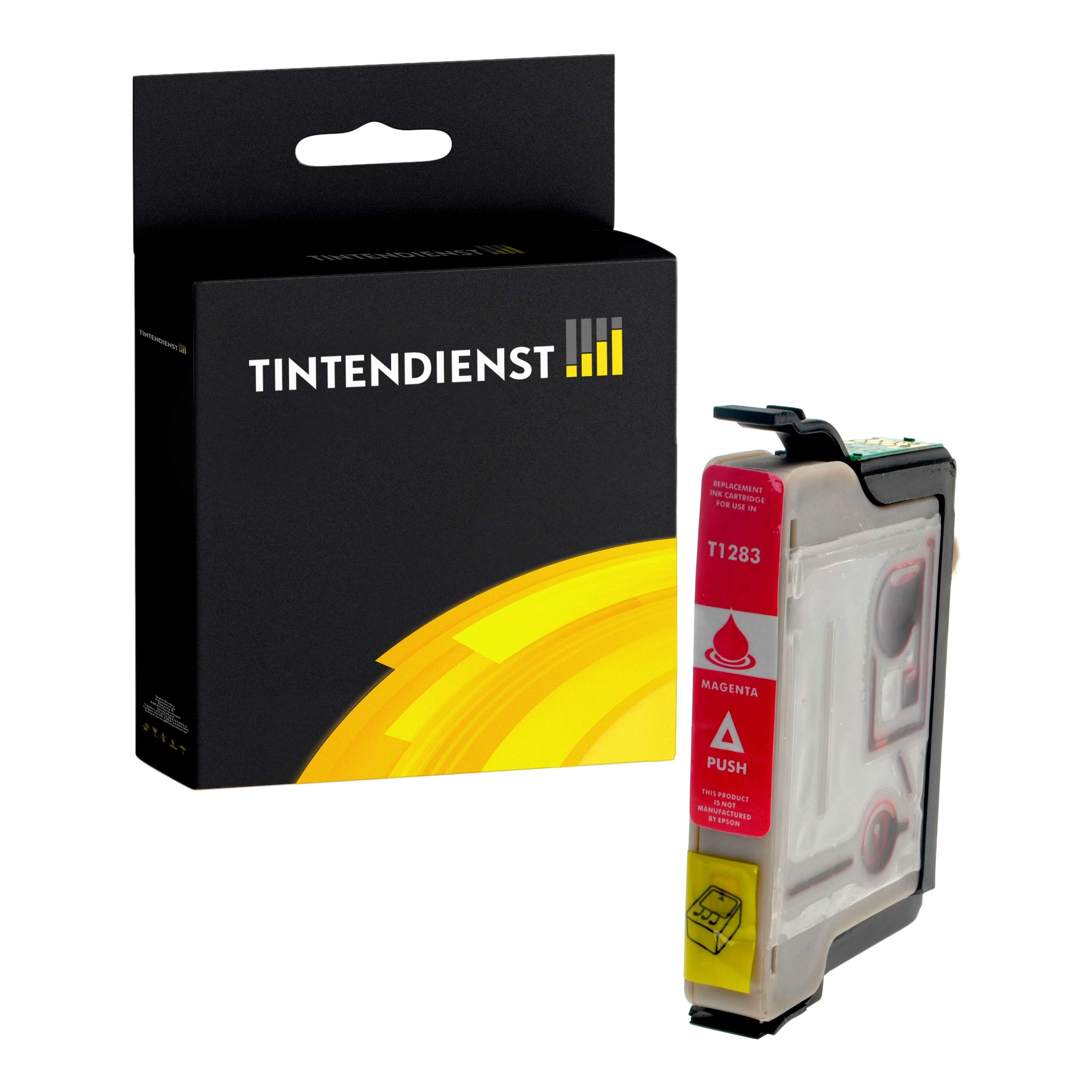 Druckerpatrone kompatibel für Epson Stylus SX 435 W (C13T12834011 / T1283) Magenta