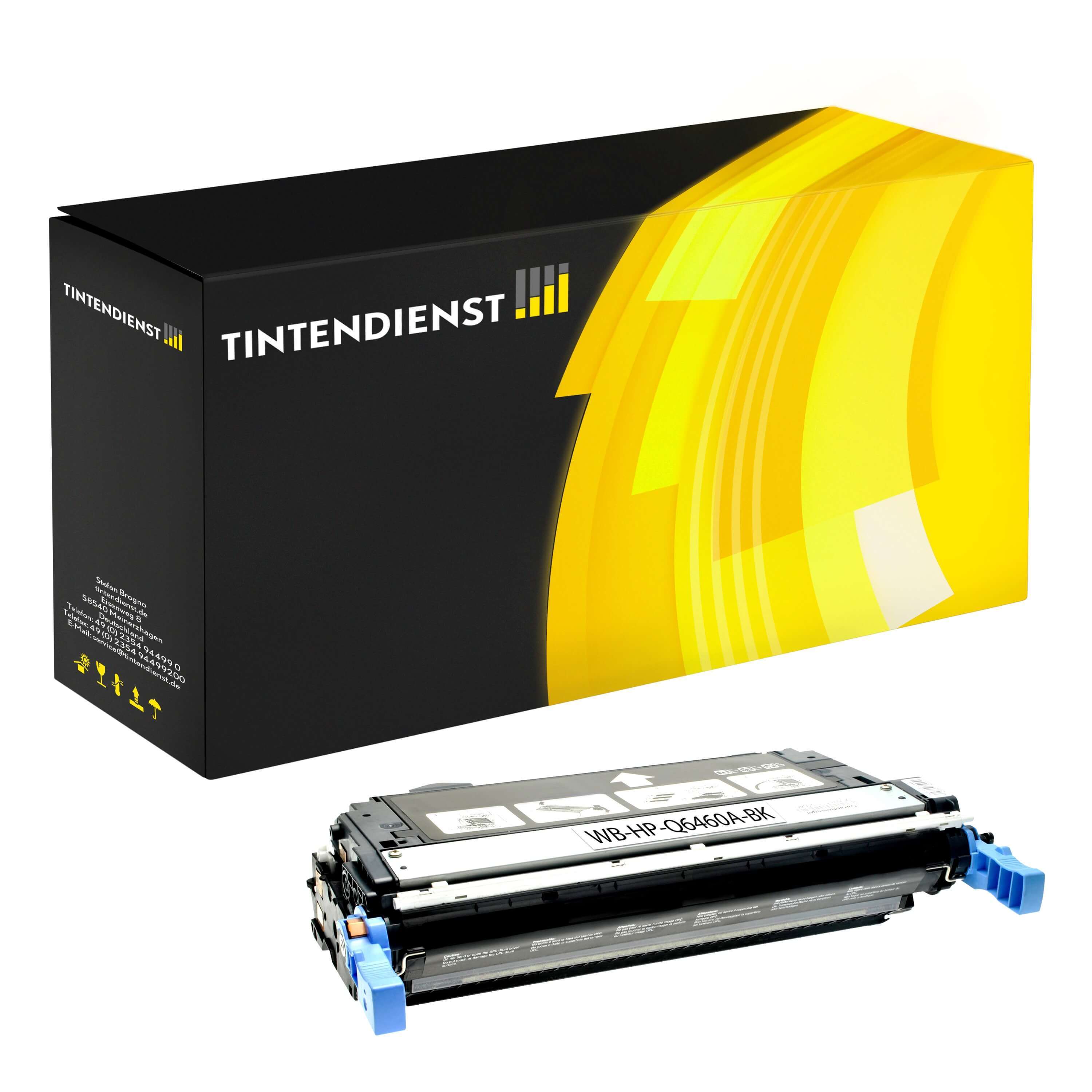 Toner kompatibel für HP 644A / Q6460A Schwarz