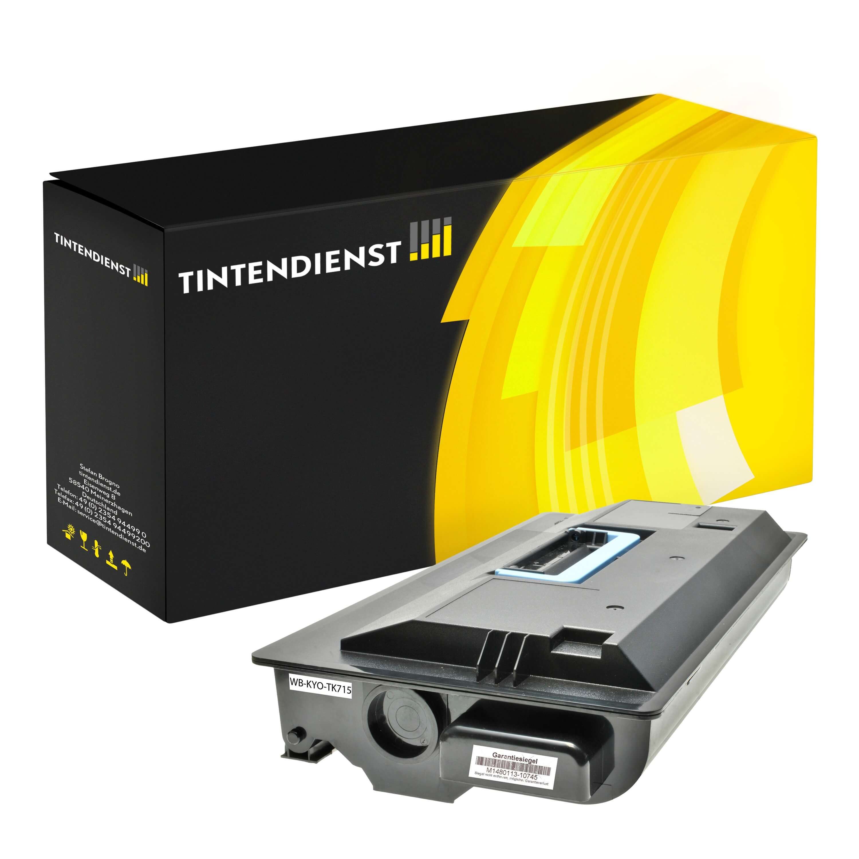 Toner kompatibel für Kyocera KM 5050 (1T02GR0EU0 / TK-715) Schwarz