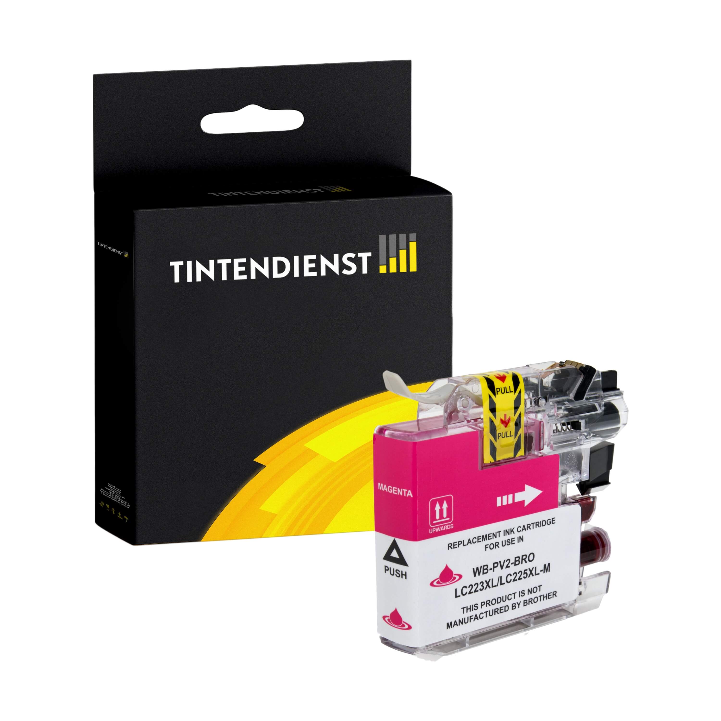 Druckerpatrone kompatibel für Brother MFC-J 5720 DW (LC-223M) Magenta