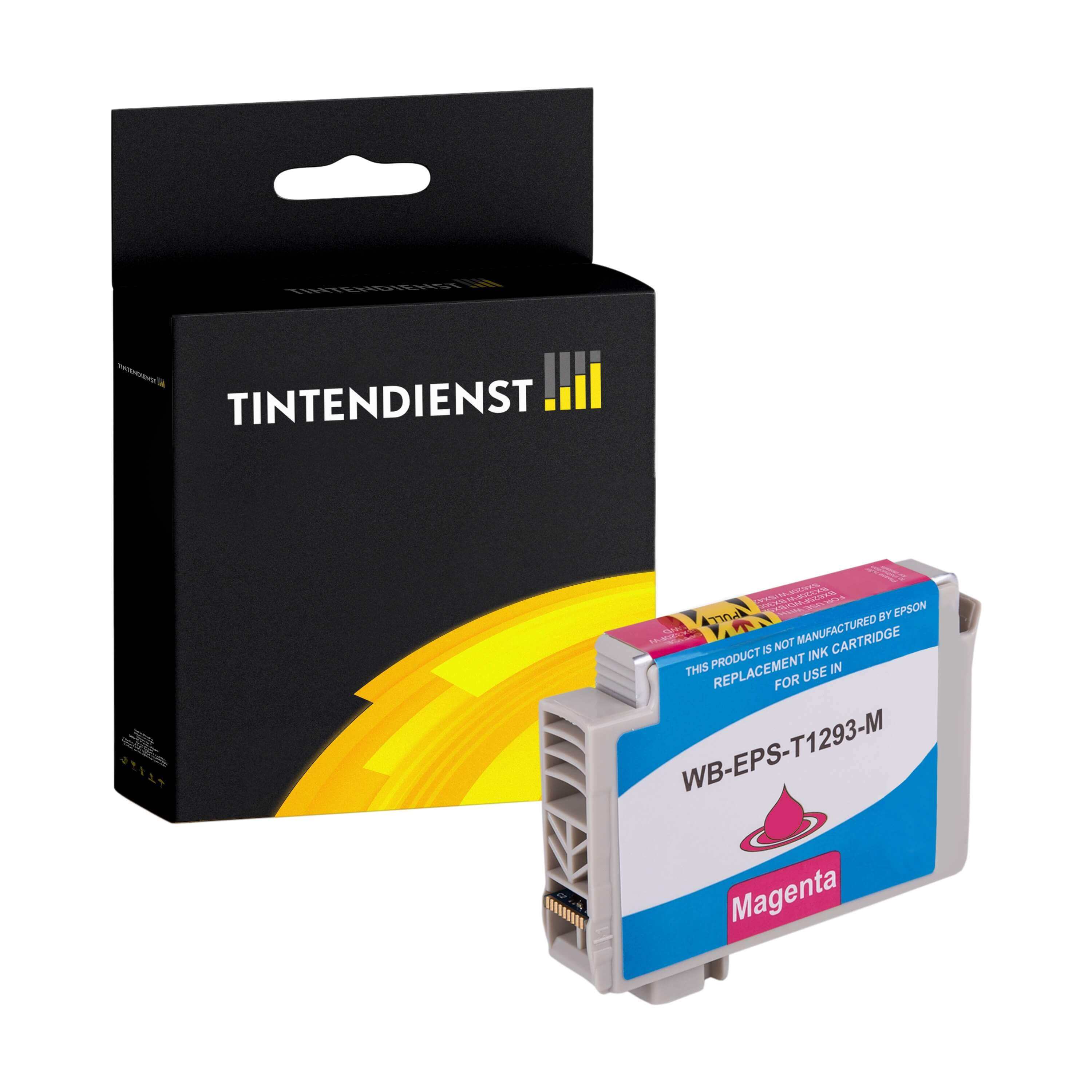 Druckerpatrone kompatibel für Epson Workforce WF-3520 DWF (C13T12934010 / T1293) Magenta
