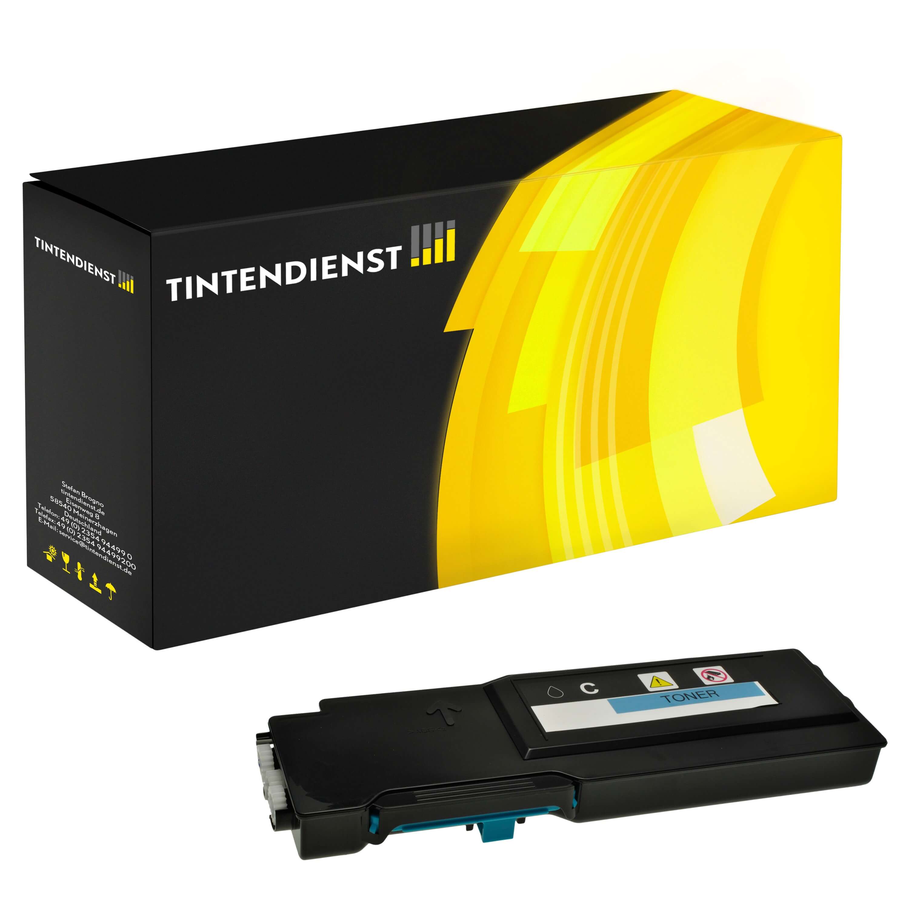 Toner kompatibel für Dell C 2600 Series (593-BBBT / 488NH) Cyan