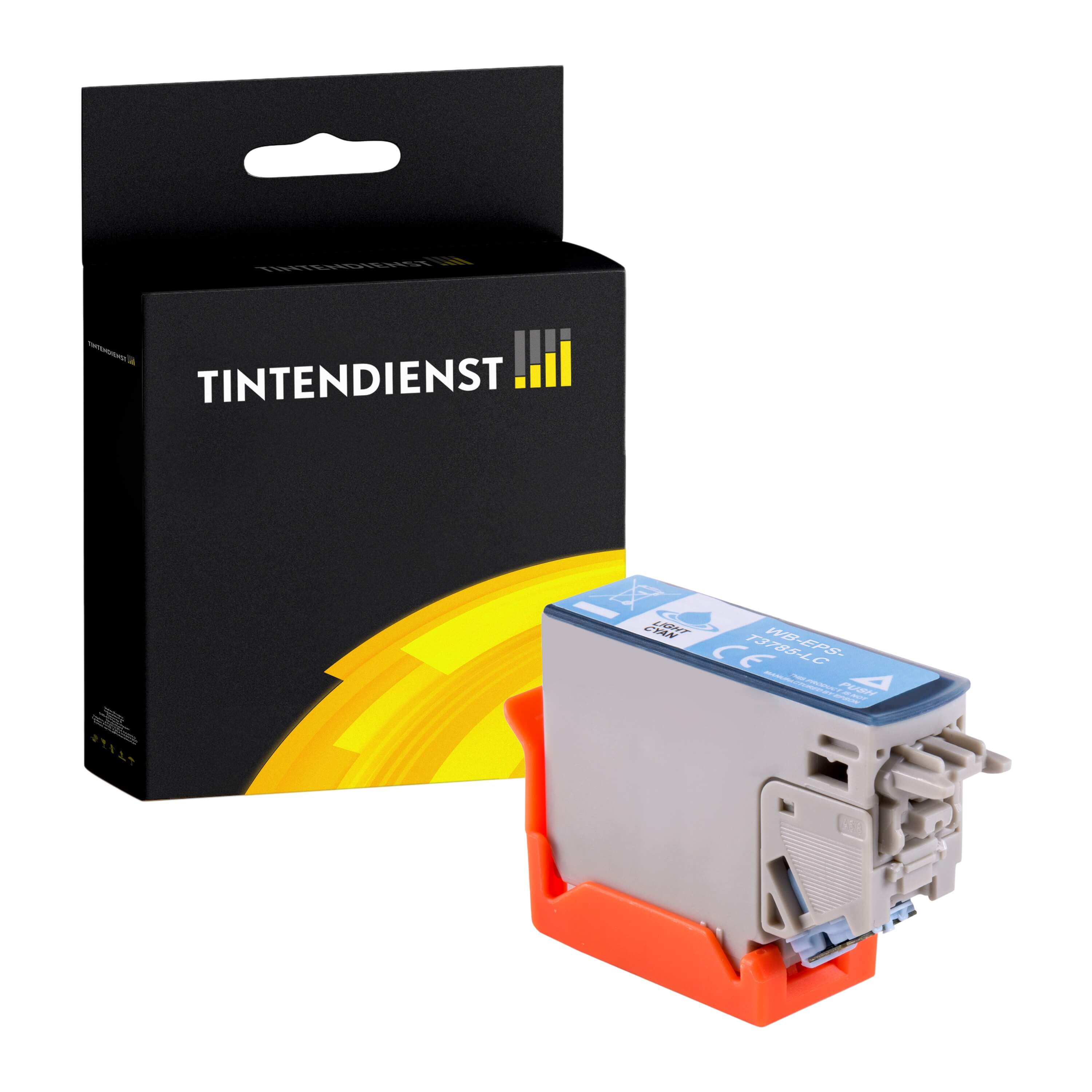 Druckerpatrone kompatibel für Epson Expression Photo XP-8500 Series (C13T37854010 / 378) Photo Cyan