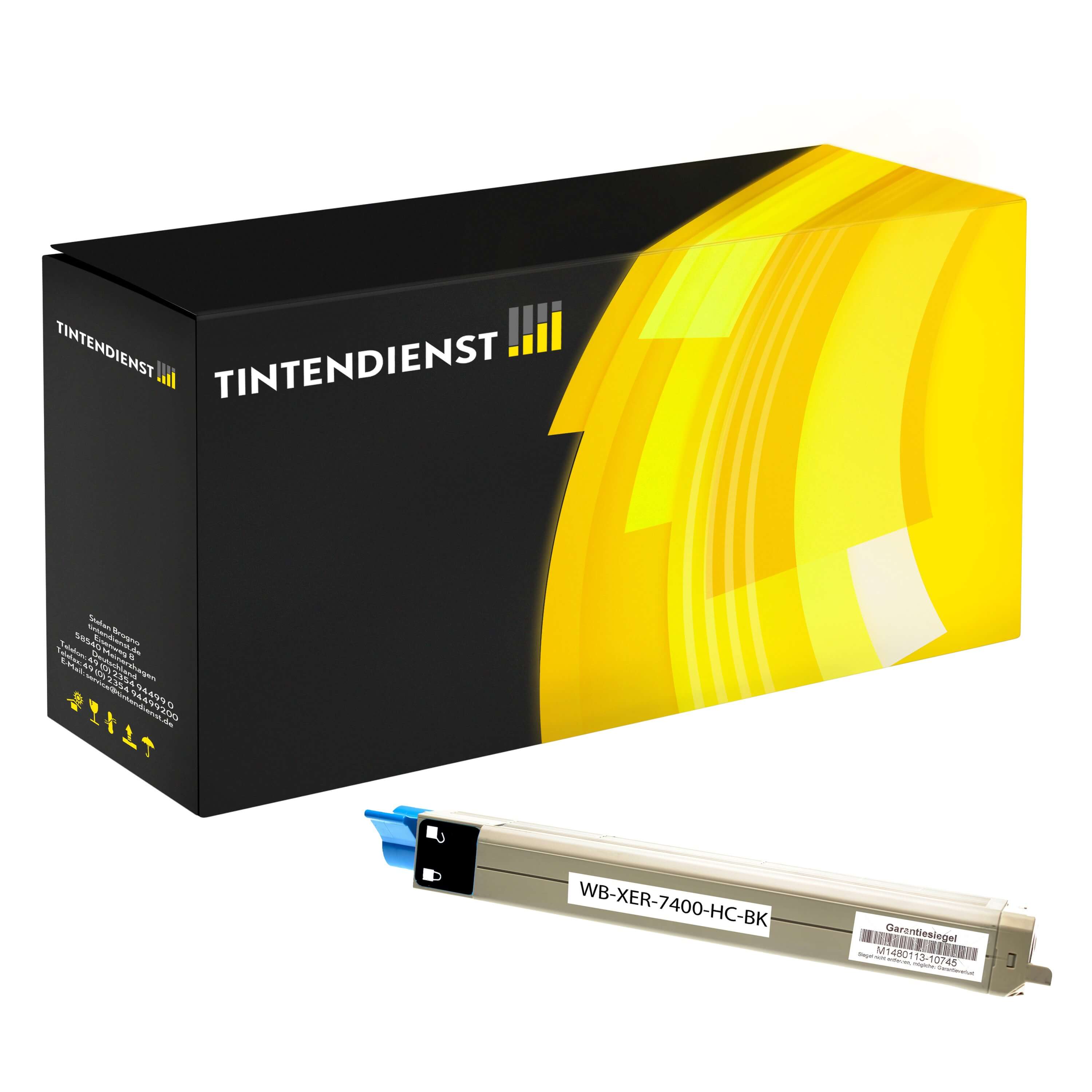 Toner kompatibel für Xerox Phaser 7400 NM (106R01080) Schwarz