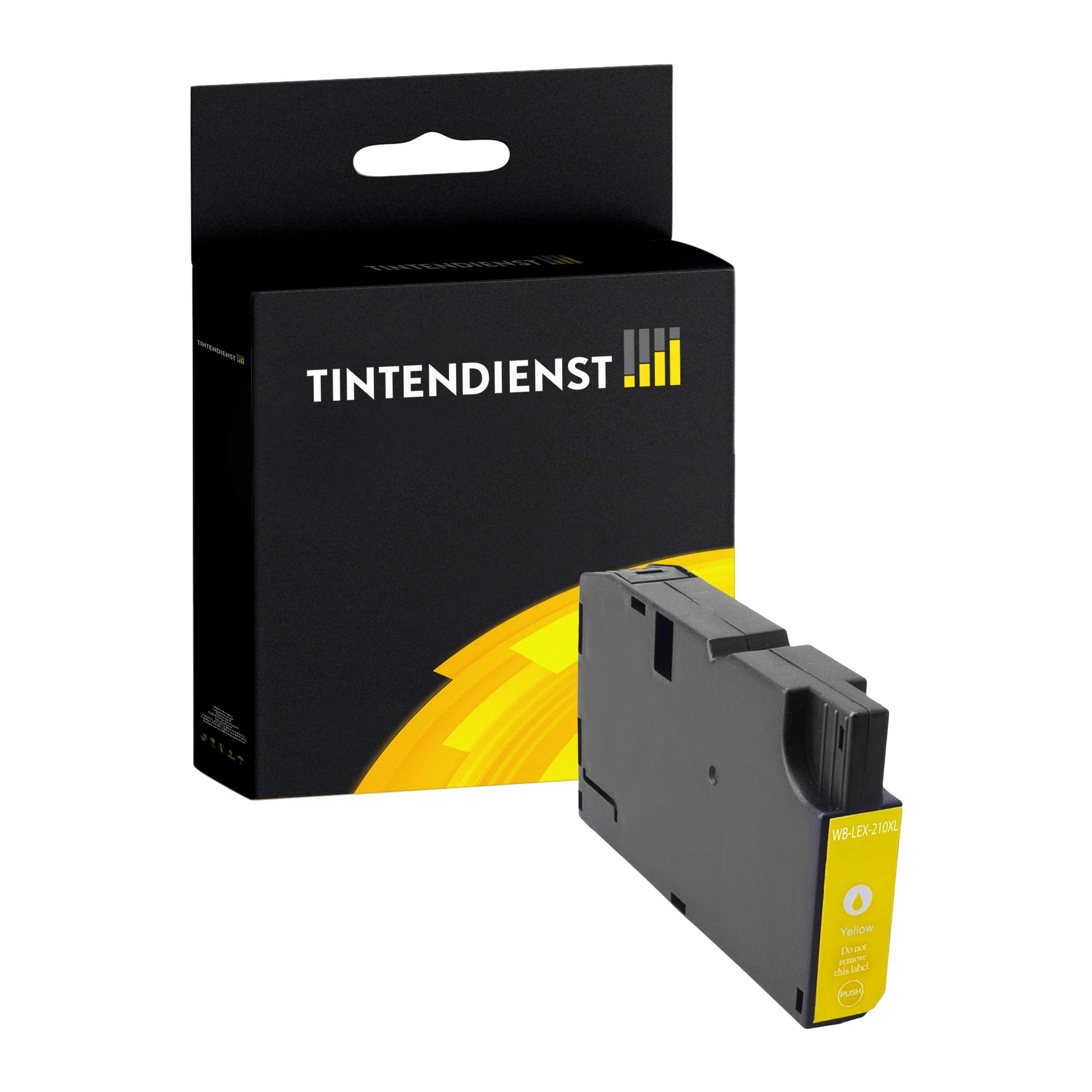 Druckerpatrone kompatibel für Lexmark OfficeEdge Pro 5500 t (14L0177E / 210XL) Gelb