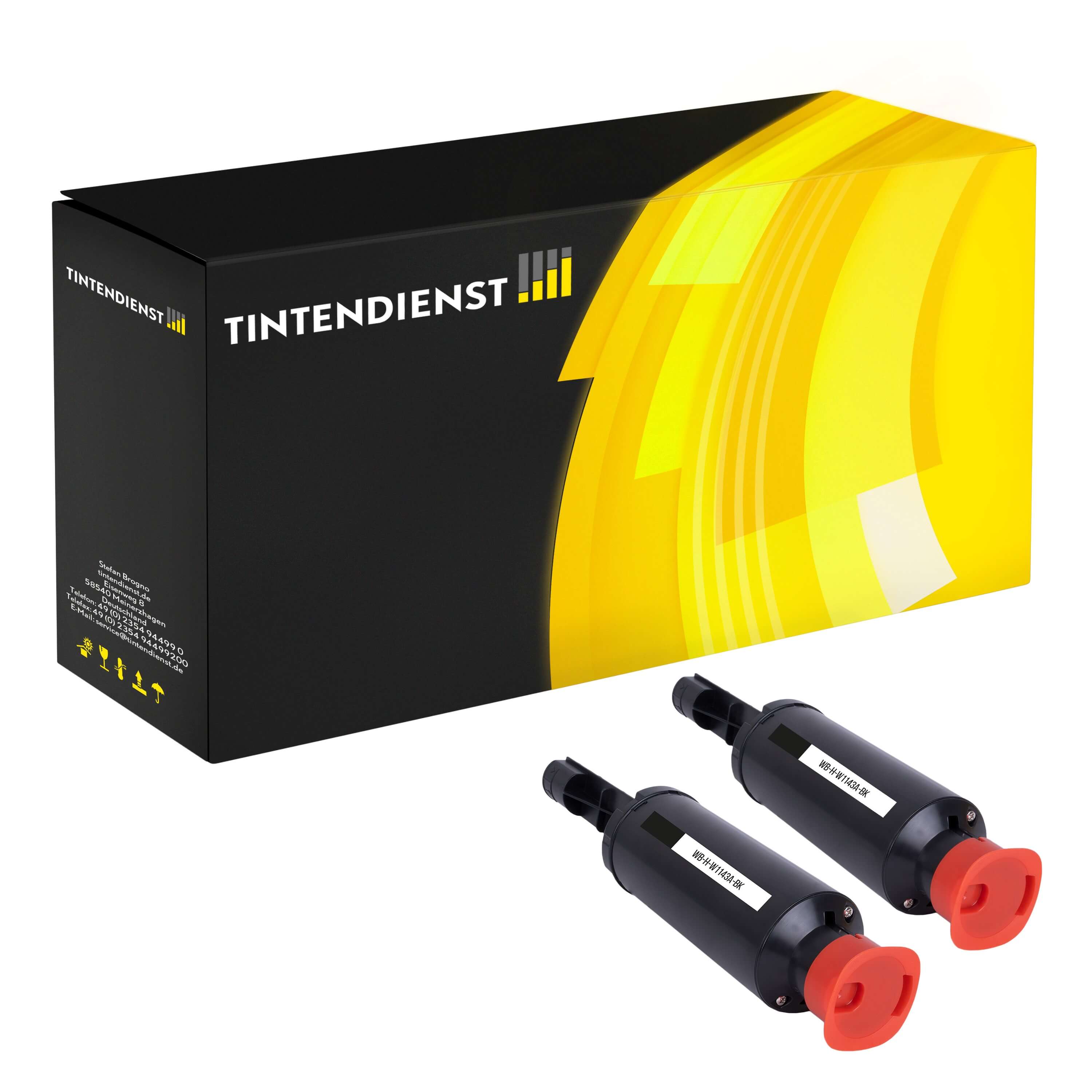 Toner kompatibel für HP W1143AD / 143AD Schwarz