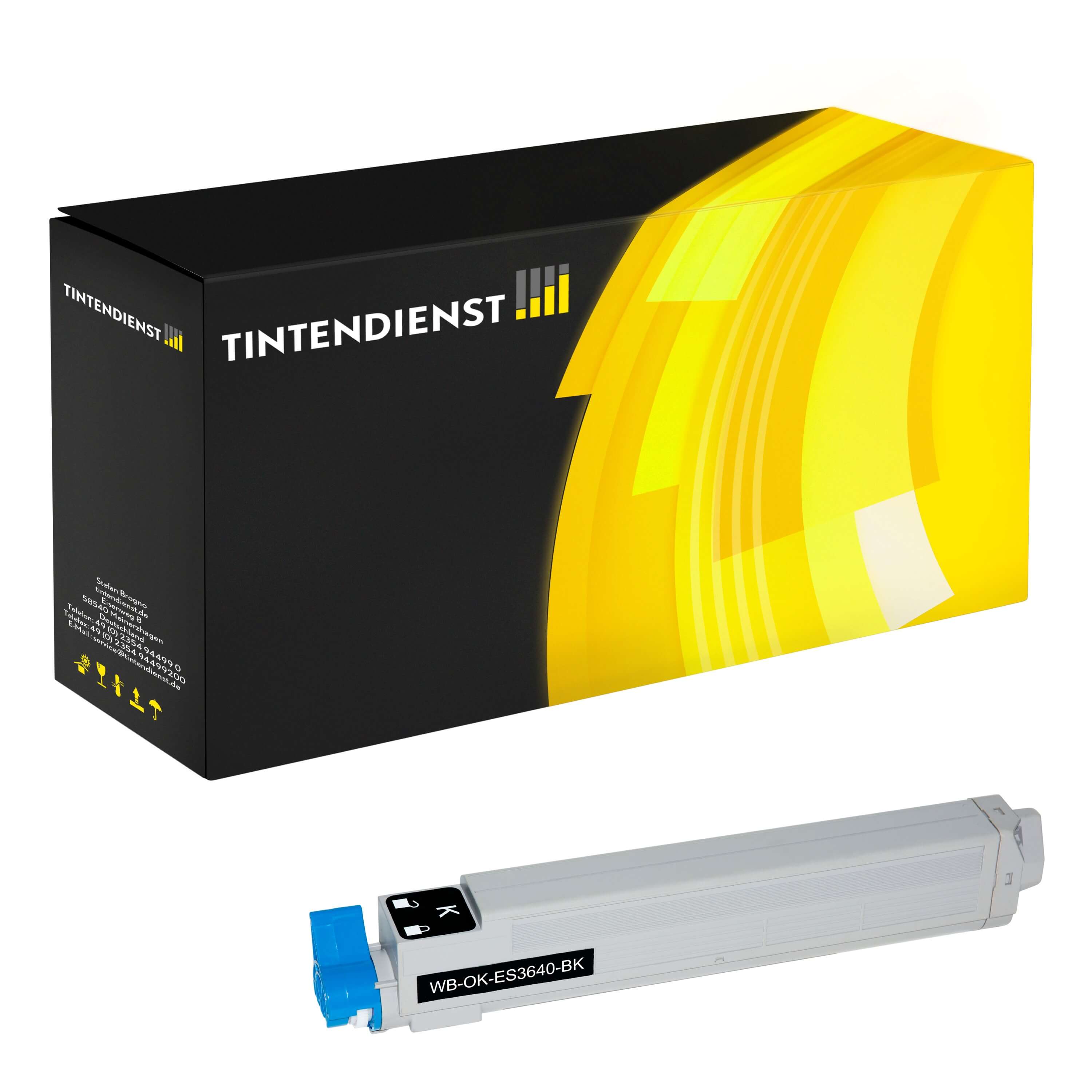 Toner kompatibel für OKI ES 3640 EX MFP GA (42918928) Schwarz