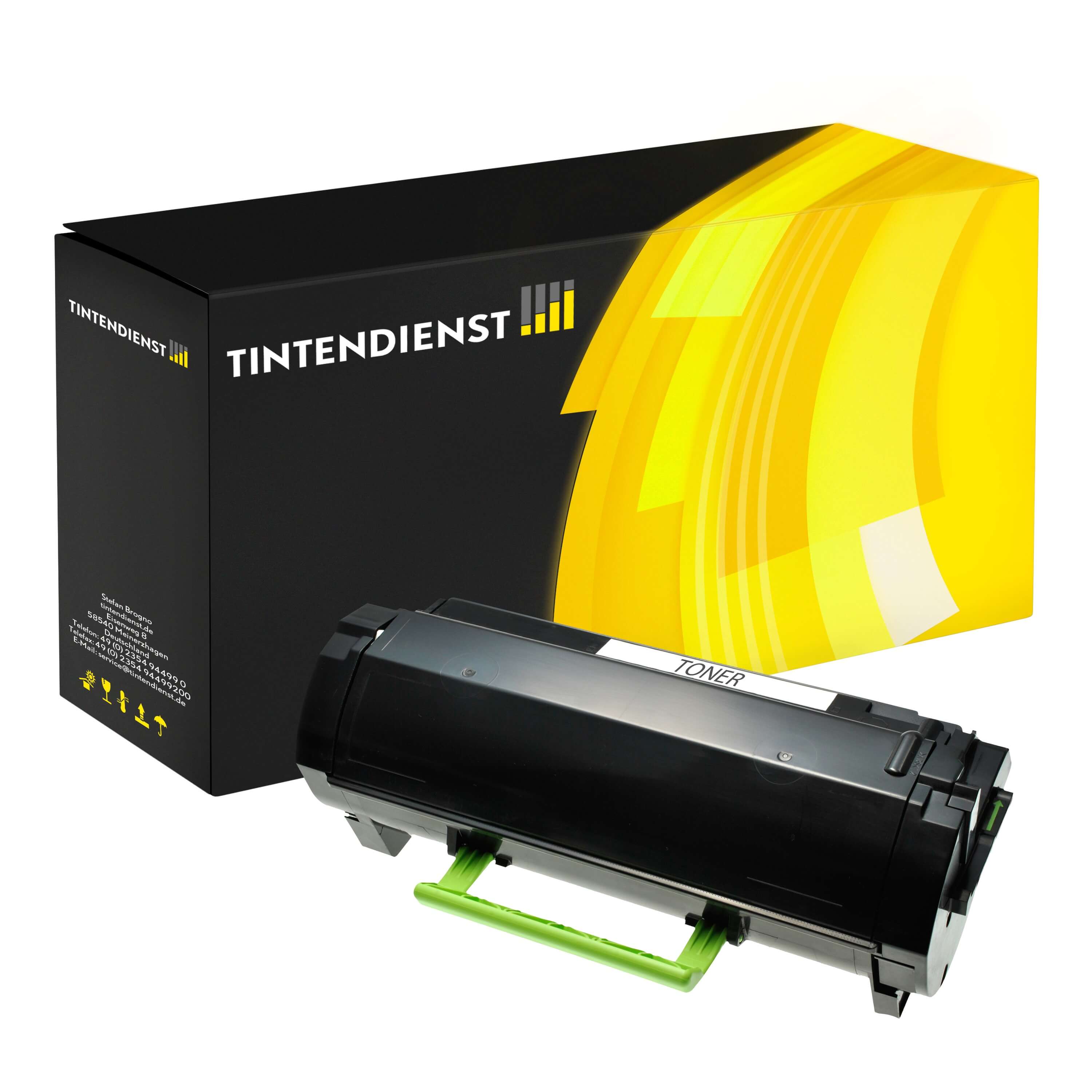 Toner kompatibel für Lexmark MX 710 dhe (62D0HA0 / 620HA) Schwarz