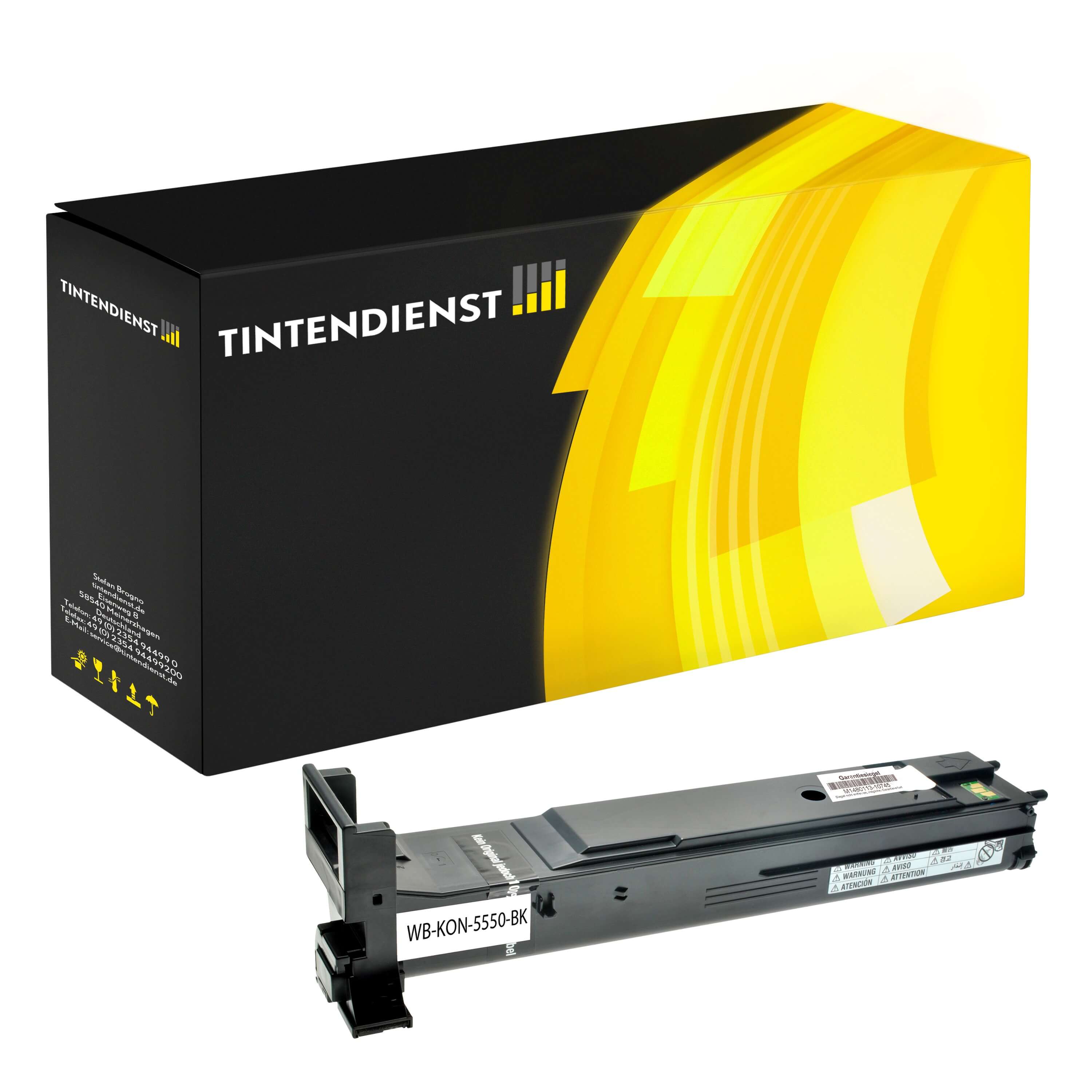 Toner kompatibel für Konica Minolta Magicolor 5670 EN (A06V153) Schwarz