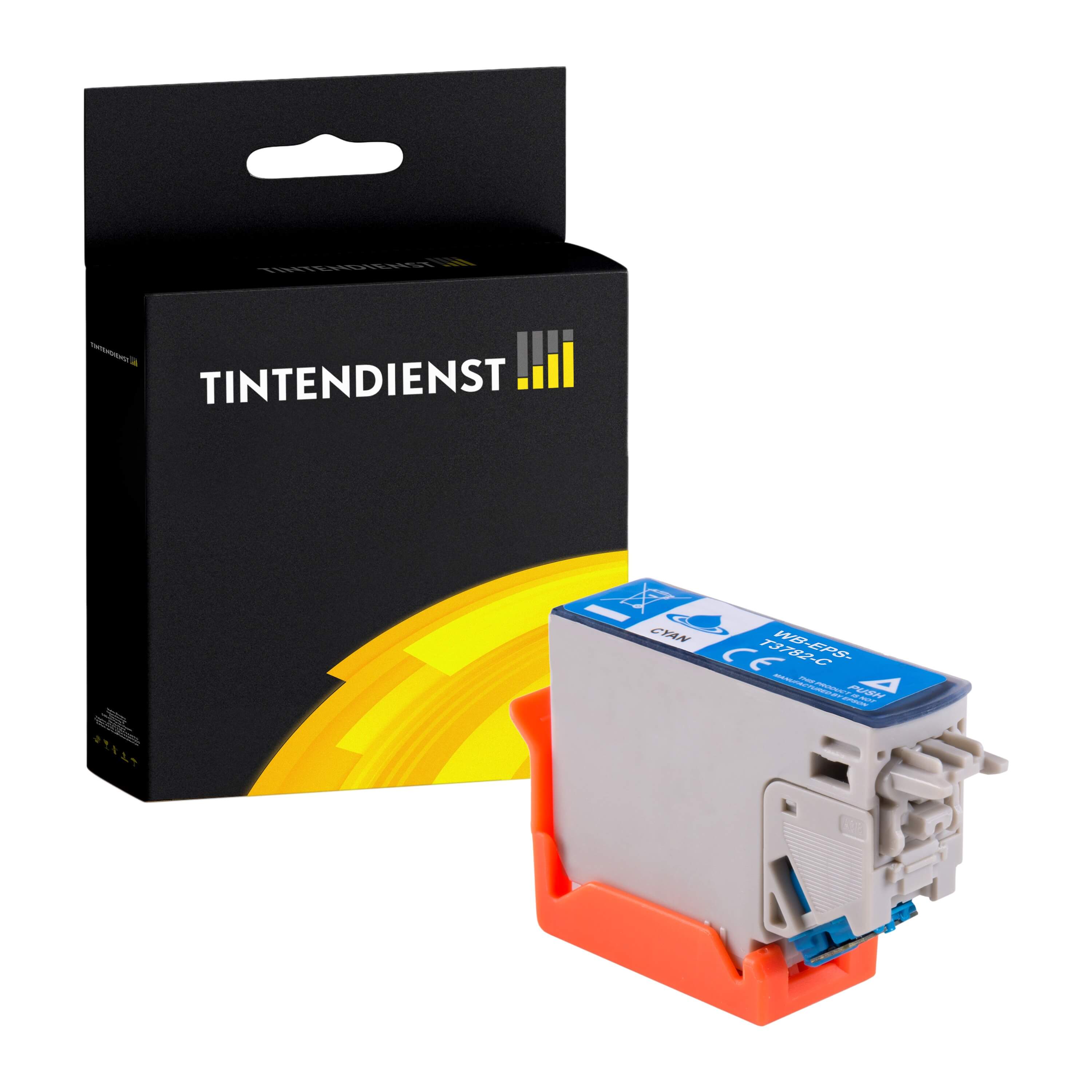 Druckerpatrone kompatibel für Epson 378 / C13T37824010 Cyan