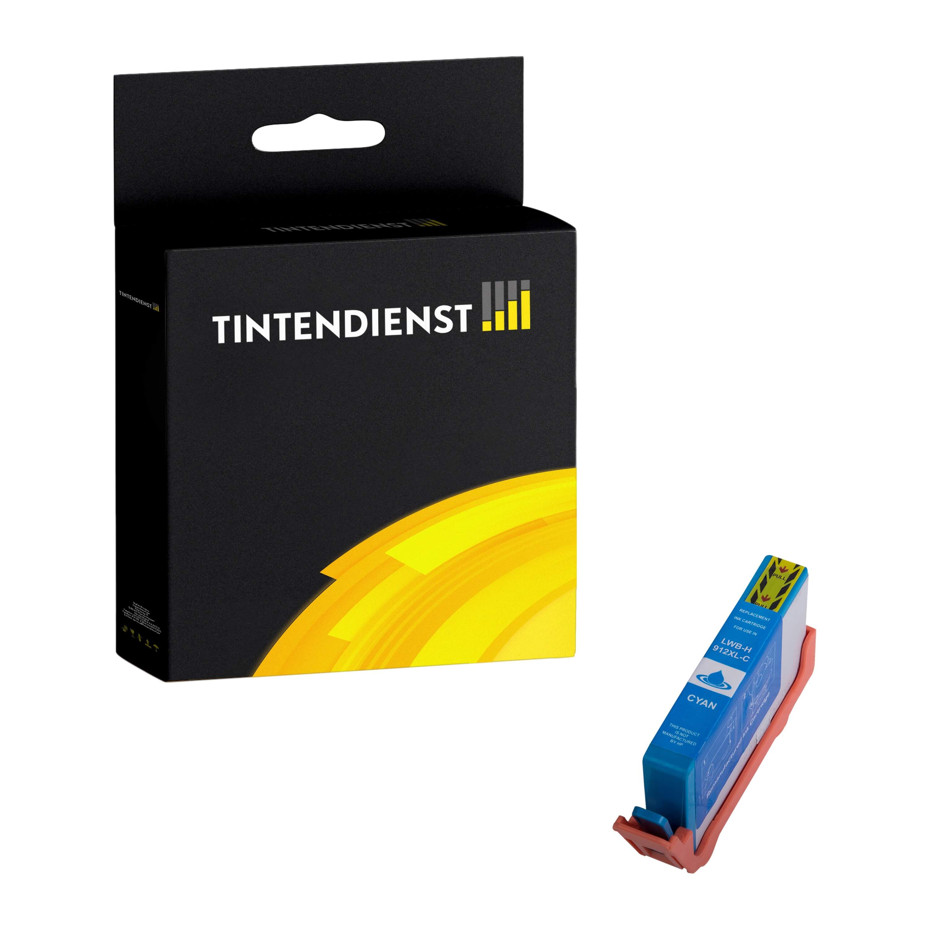 Druckerpatrone kompatibel für HP OfficeJet Pro 8022 e (3YL81AE / 912XL) Cyan