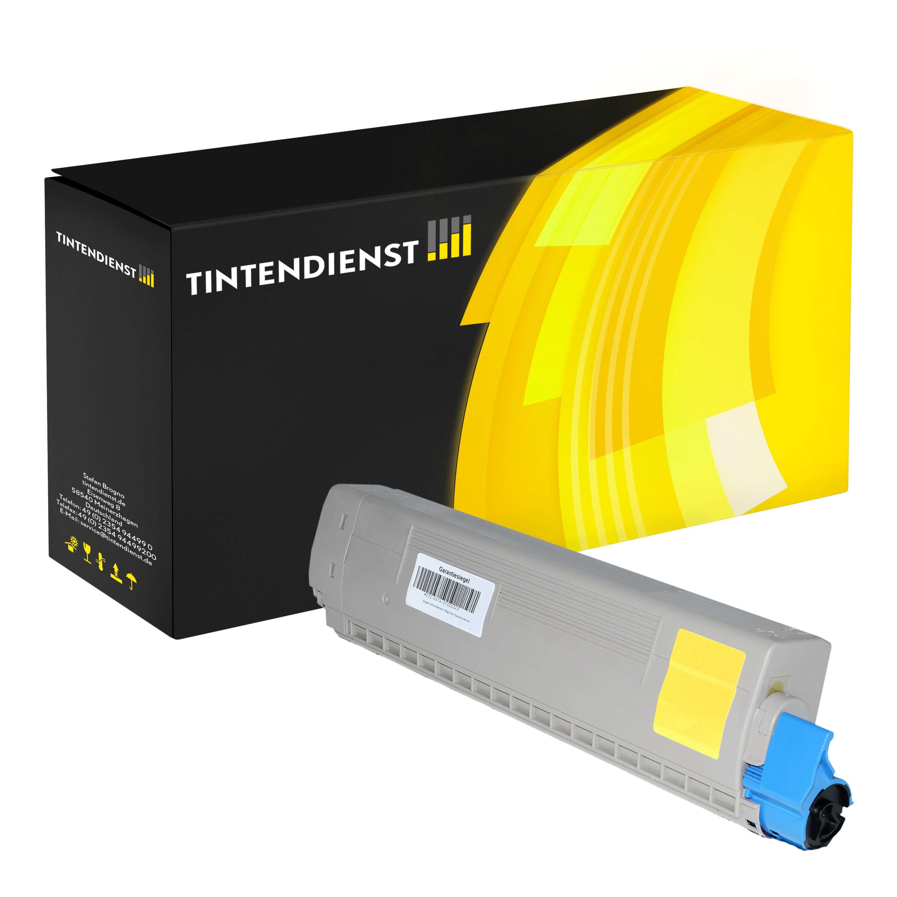 Toner kompatibel für OKI 44844613 Gelb