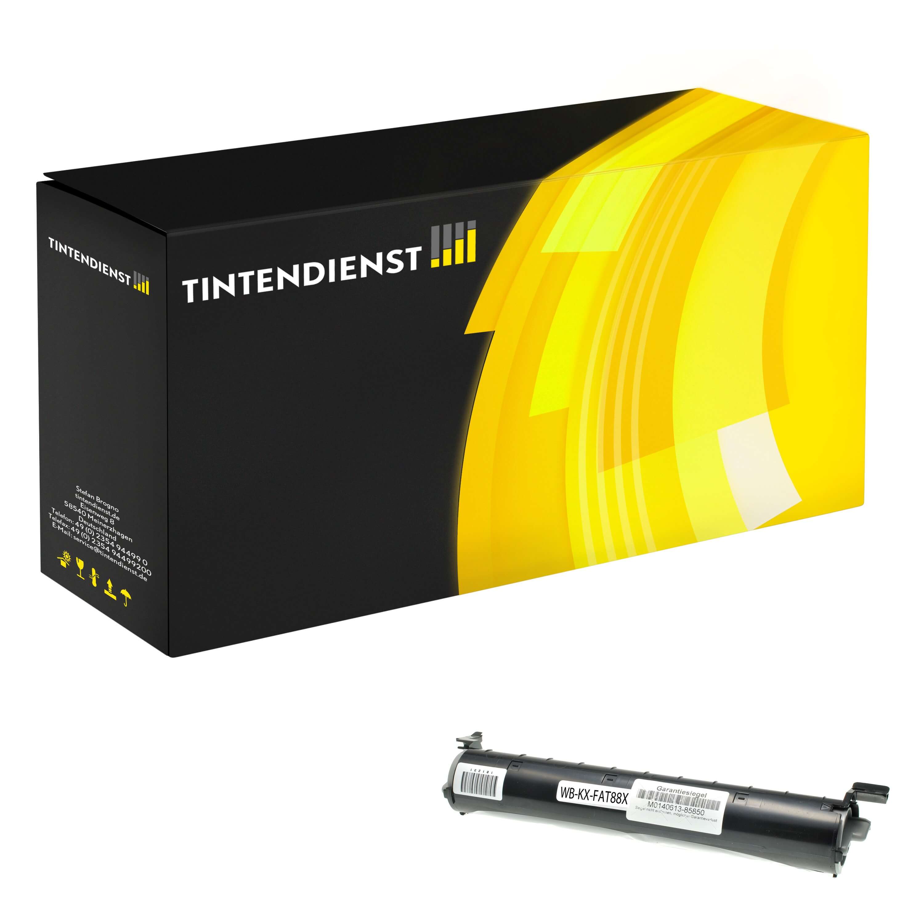 Toner kompatibel für Panasonic KX-FL 400 Series (KX-FAT88X) Schwarz