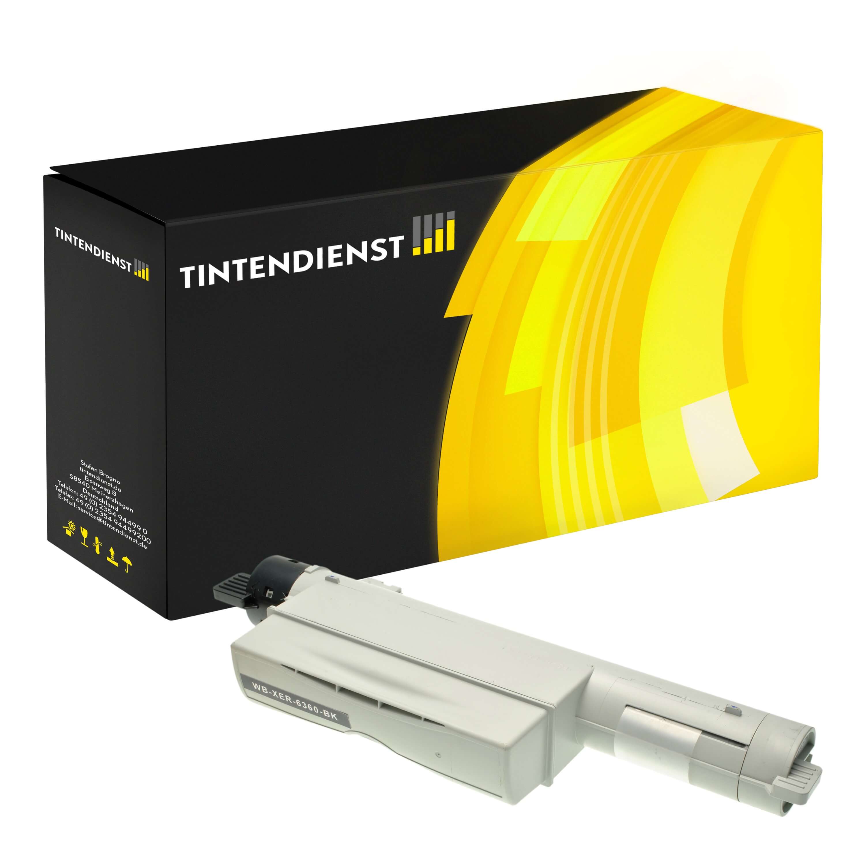 Toner kompatibel für Xerox Phaser 6360 DT (106R01221) Schwarz