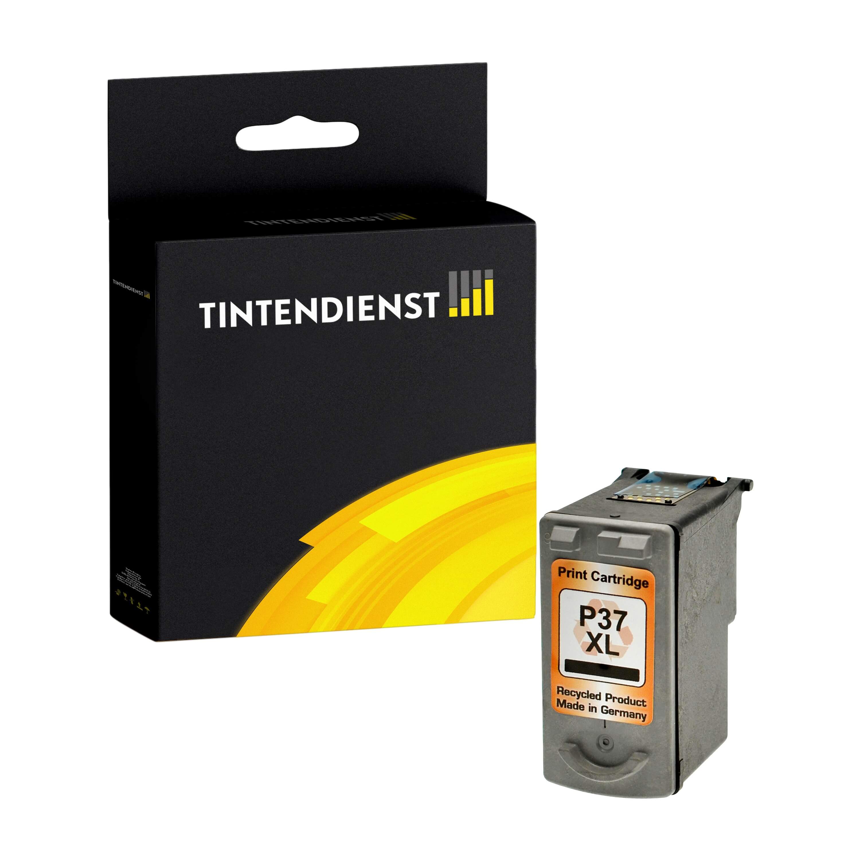 Druckerpatrone kompatibel für Canon Pixma IP 2500 (2145B001 / PG-37) Schwarz