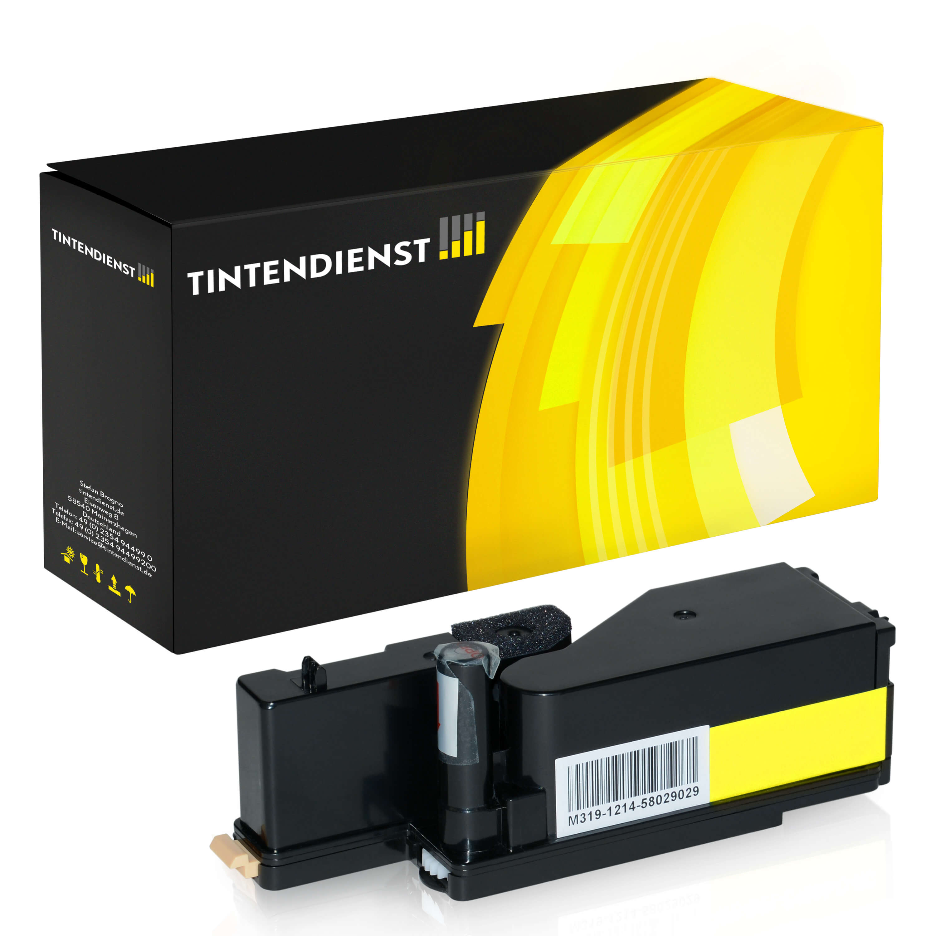 Toner kompatibel für Dell XY7N4 / 593-11131 Gelb