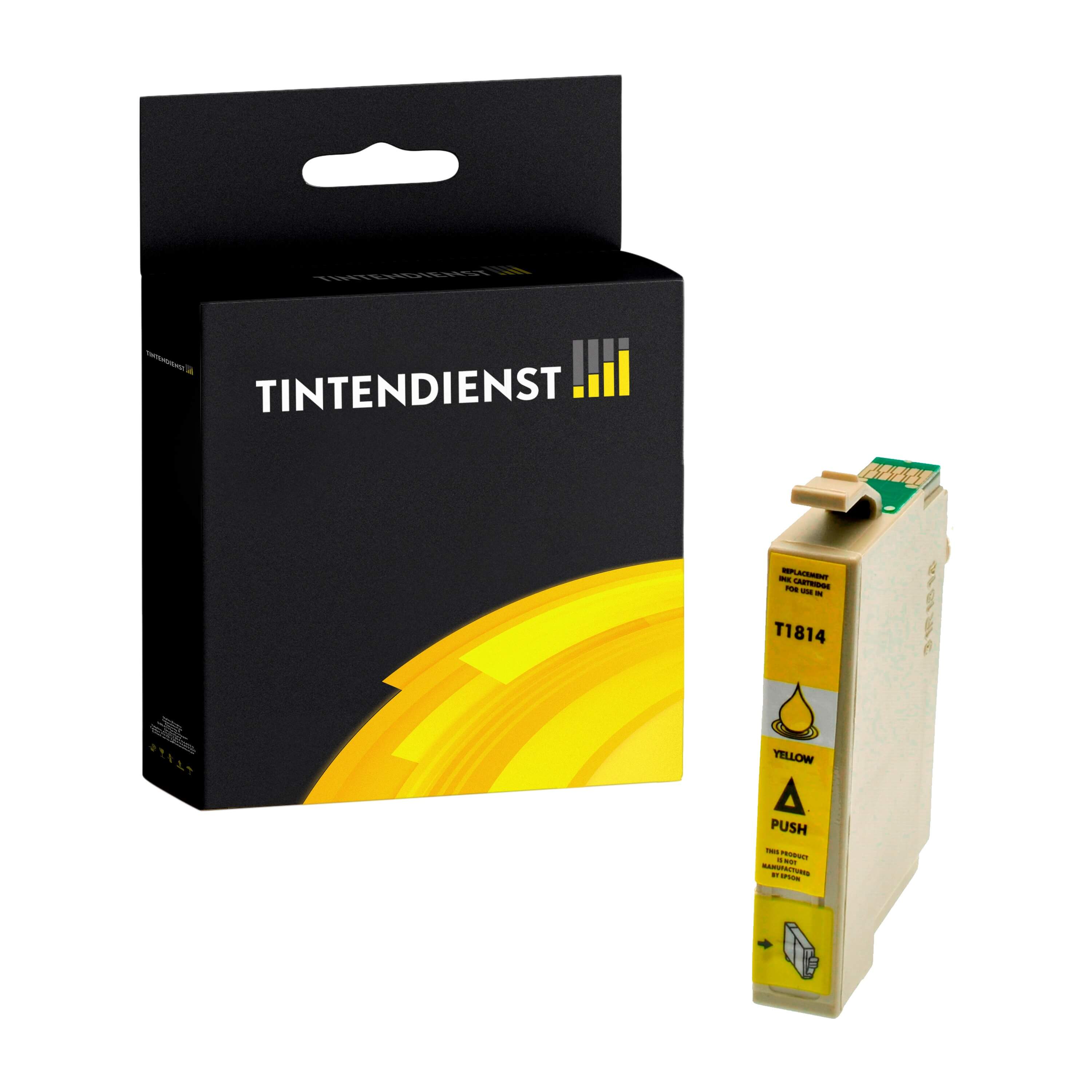 Druckerpatrone kompatibel für Epson Expression Home XP-312 (C13T18144010 / 18XL) Gelb