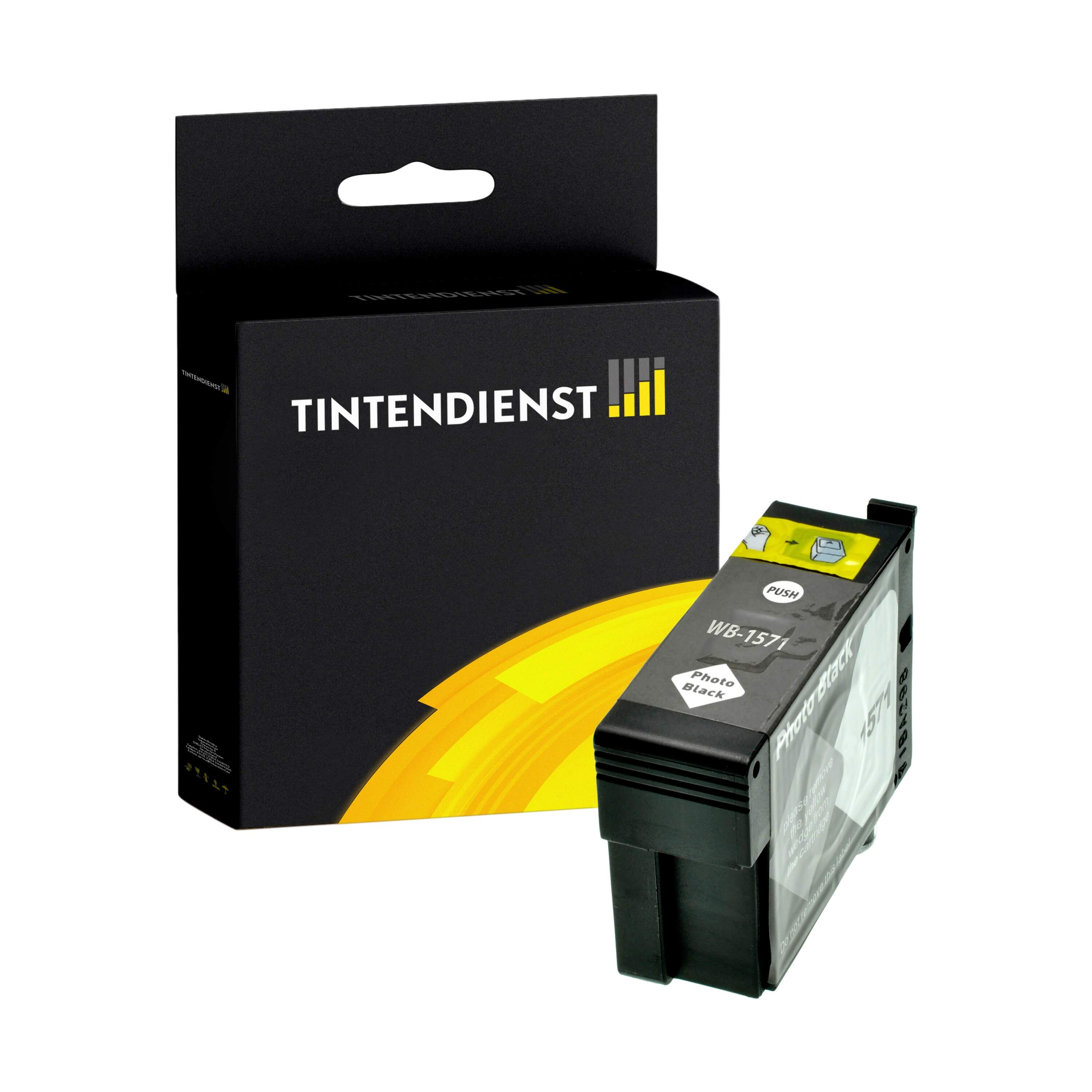 Druckerpatrone kompatibel für Epson C13T15714010 / T1571 Photo Schwarz