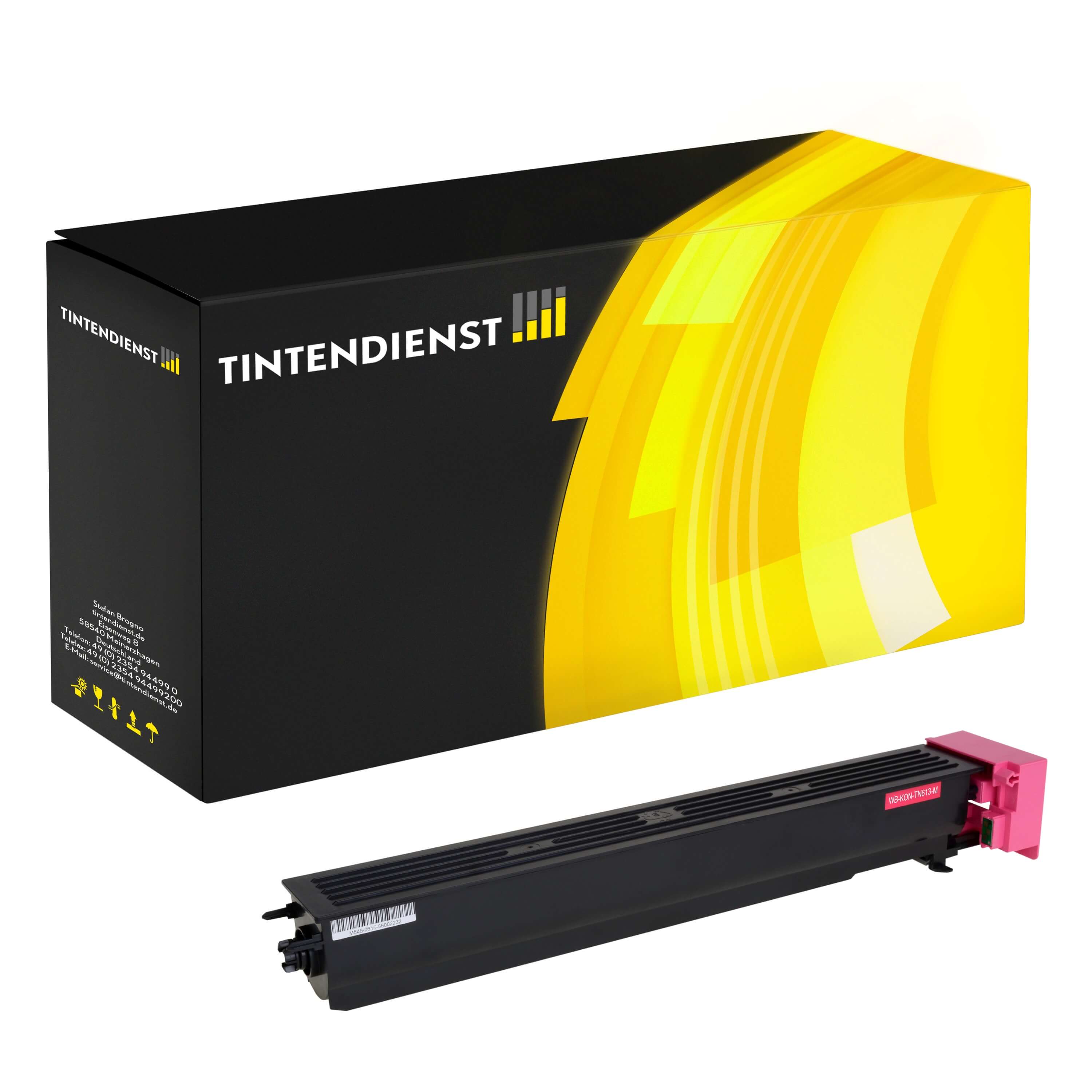 Toner kompatibel für Konica Minolta Bizhub C 552 DS (A0TM350 / TN-613M) Magenta