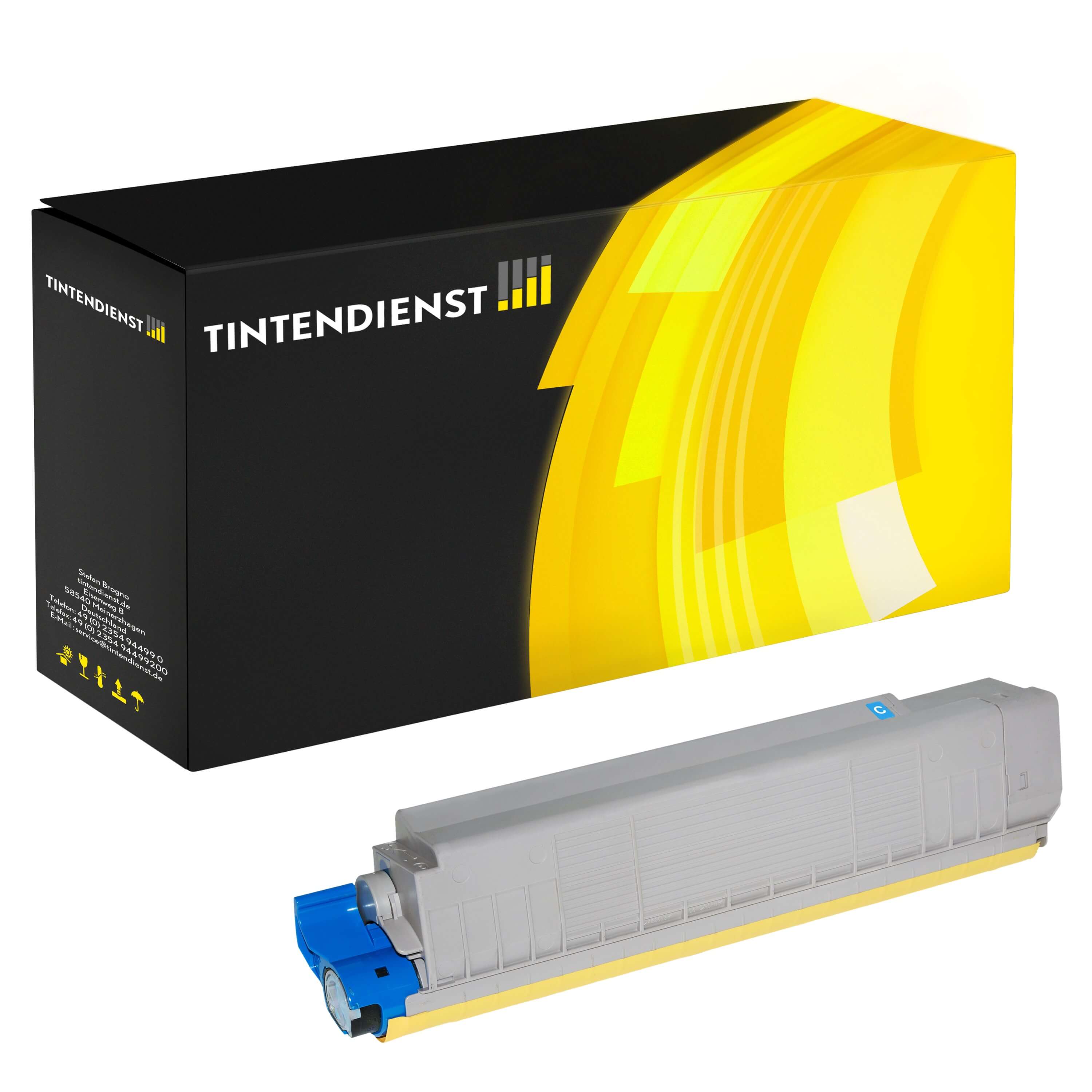 Toner kompatibel für OKI MC 862 DN (44059167) Cyan