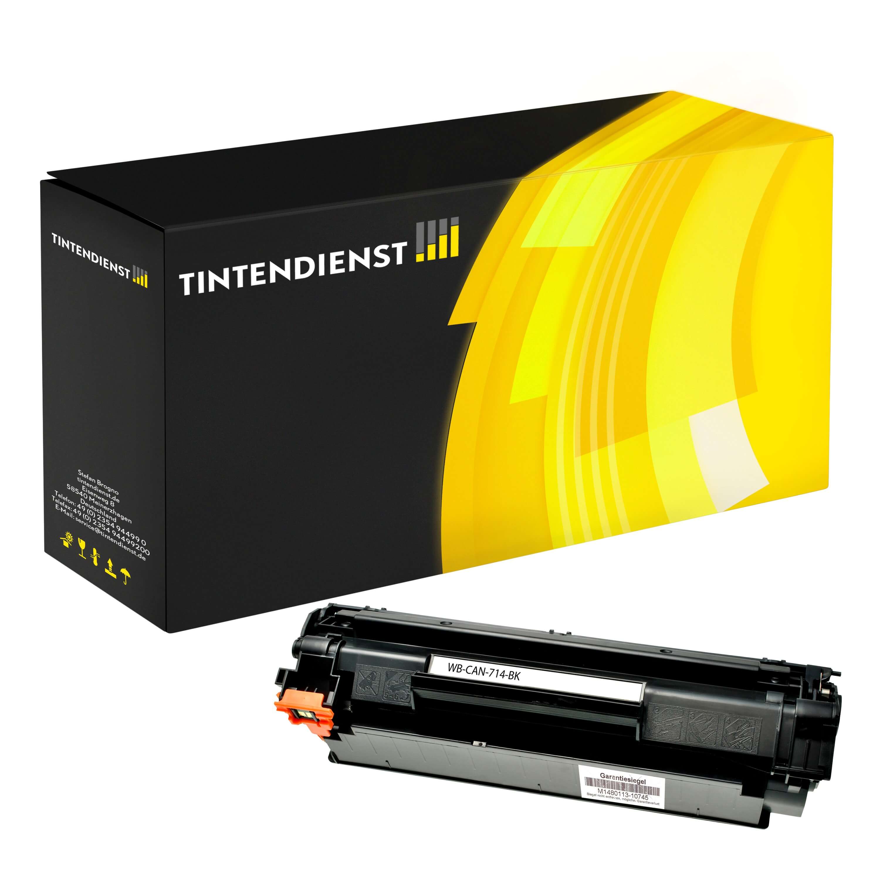 Toner kompatibel für Canon i-SENSYS Fax L 3000 (1153B002 / 714) Schwarz