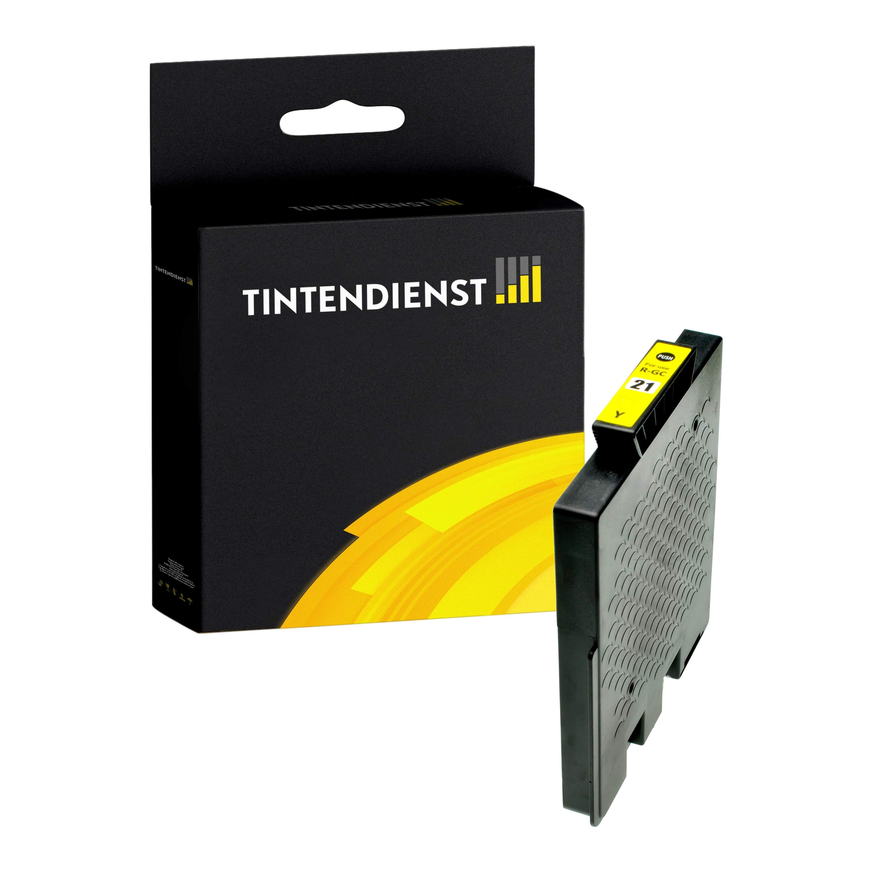 Druckerpatrone kompatibel für Ricoh Aficio GX 3050 sfn (405535 / GC-21Y) Gelb