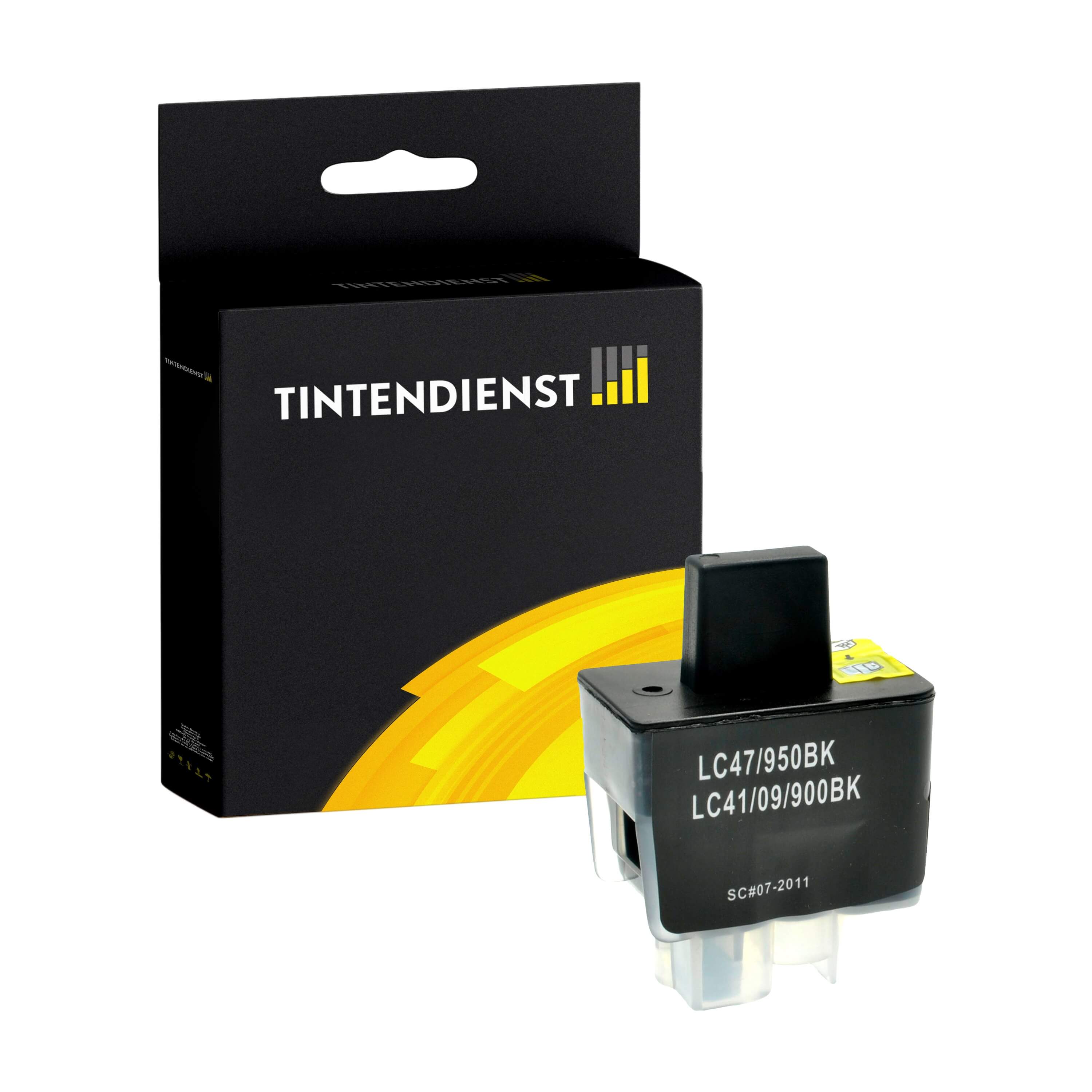 Druckerpatrone kompatibel für Brother Fax 1835 C (LC-900BK) Schwarz