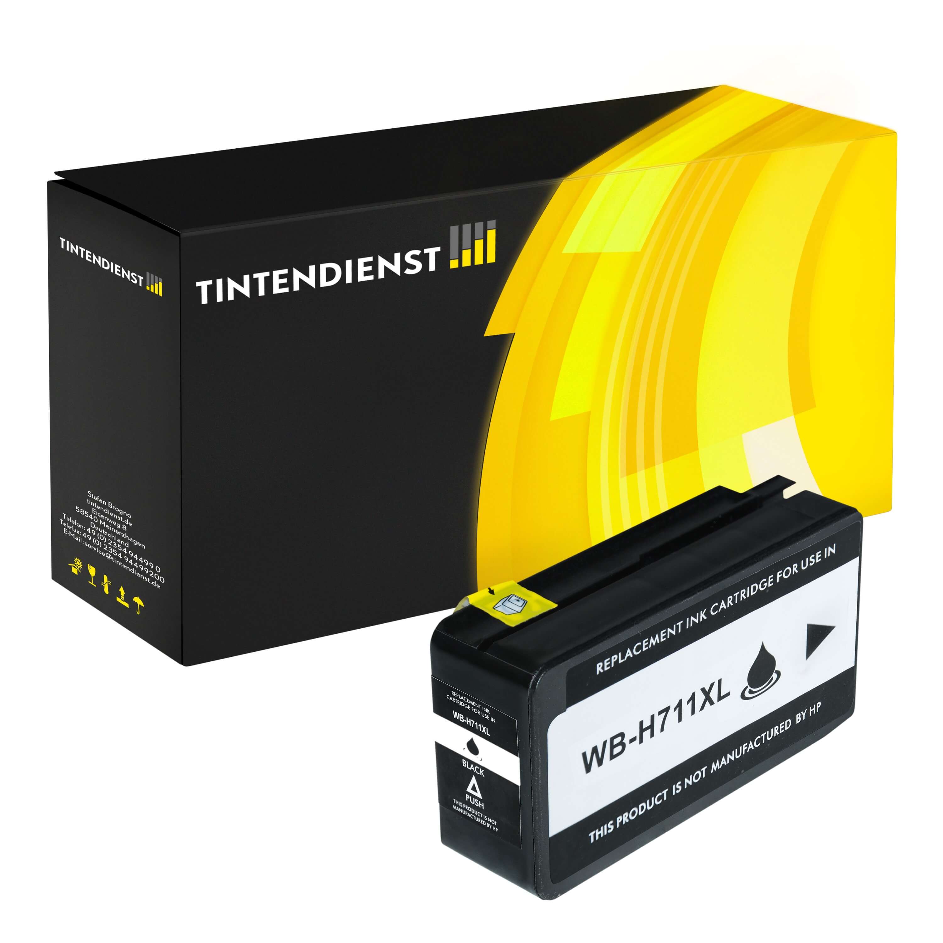 Druckerpatrone kompatibel für HP CZ129A / 711 Schwarz