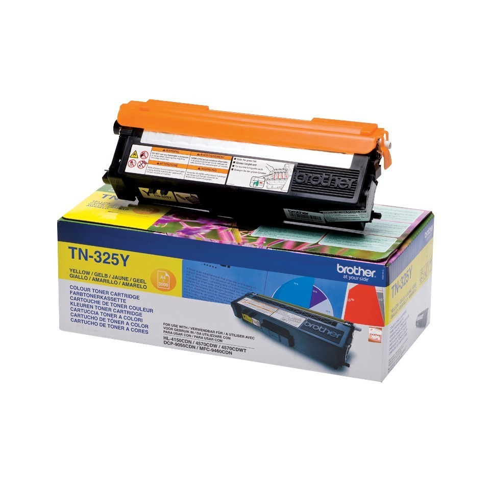 Original Toner Brother MFC-9560 CDW (TN-325Y) Gelb