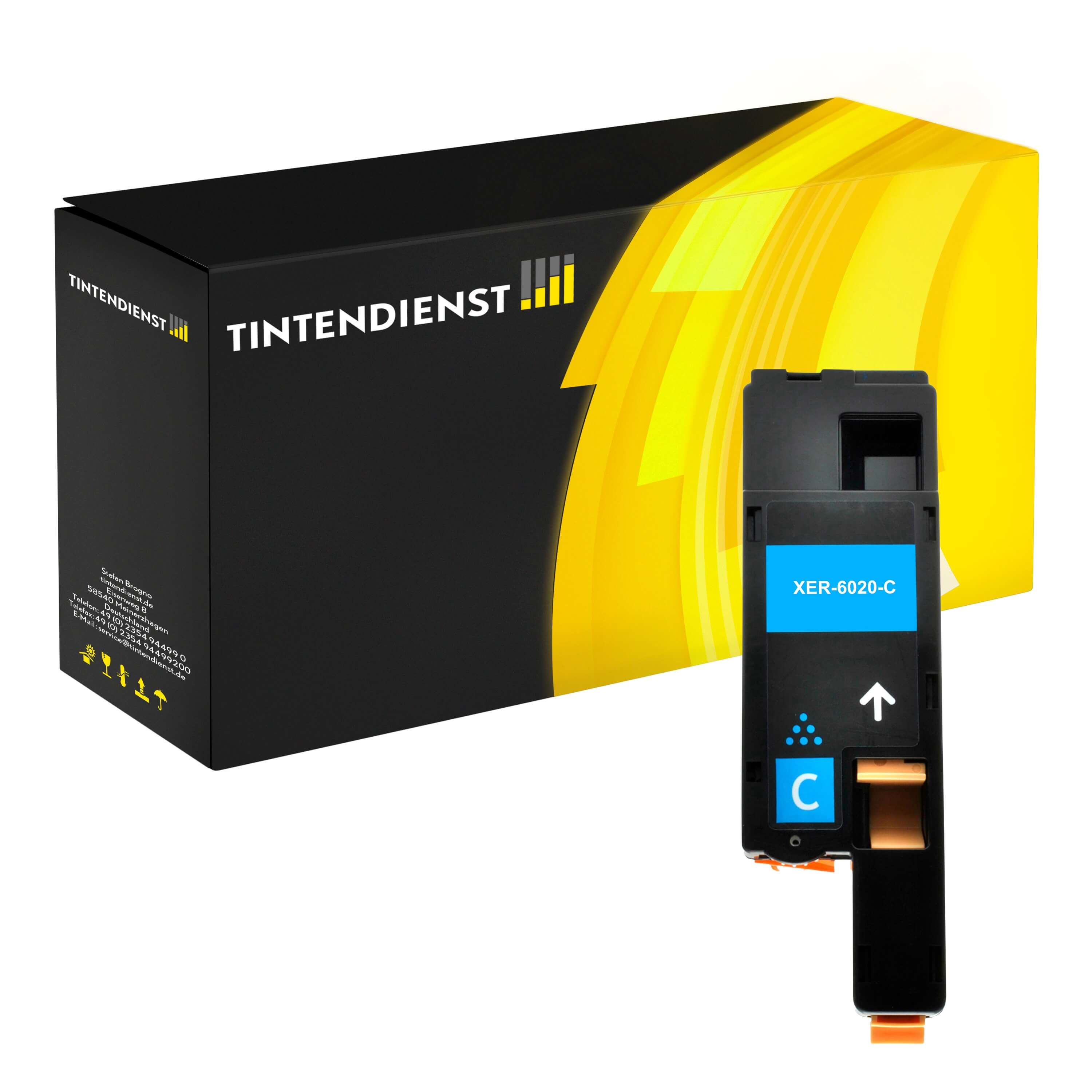 Toner kompatibel für Xerox Phaser 6020 (106R02756) Cyan