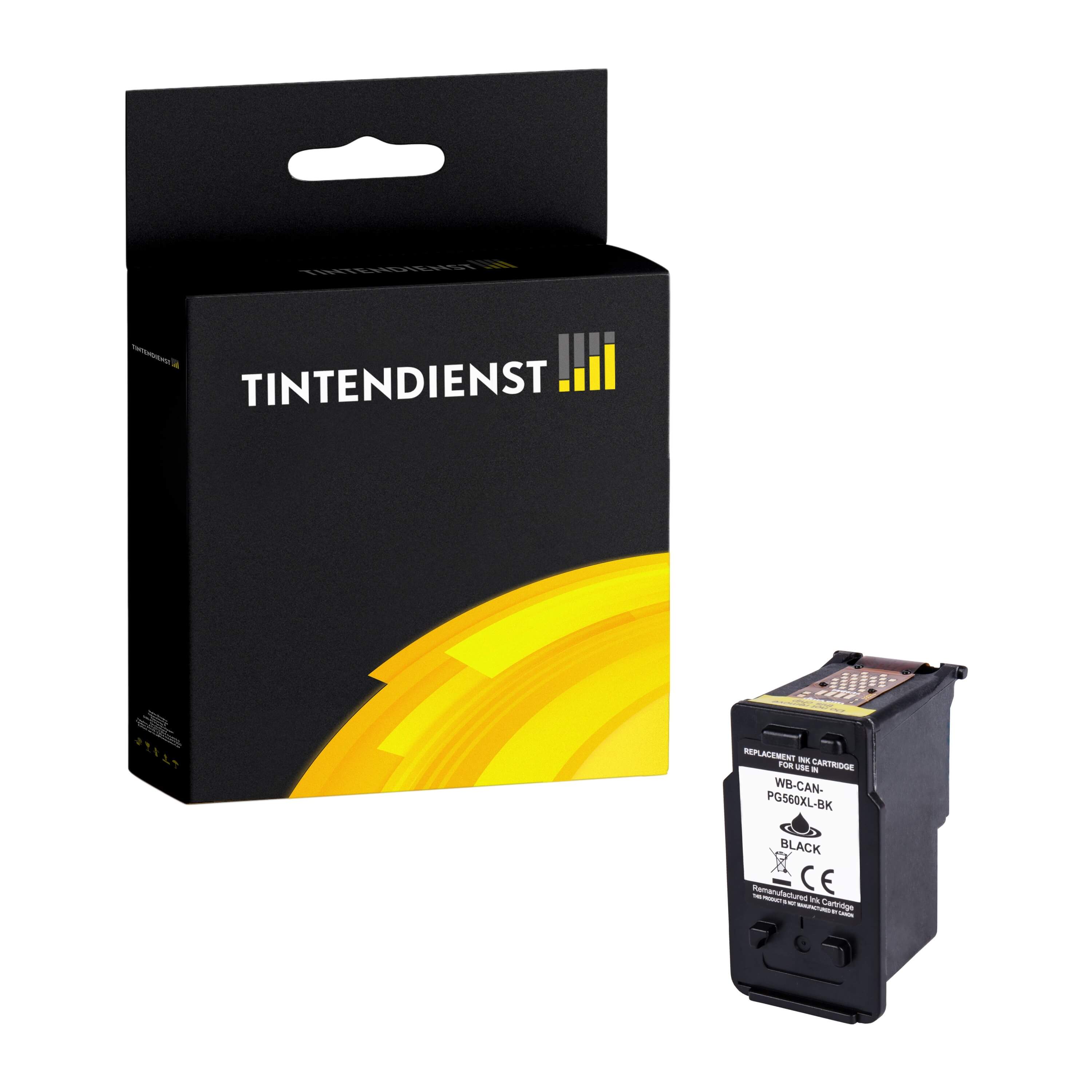 Druckerpatrone kompatibel für Canon Pixma TS 5351 (3712C001 / PG-560XL) Schwarz