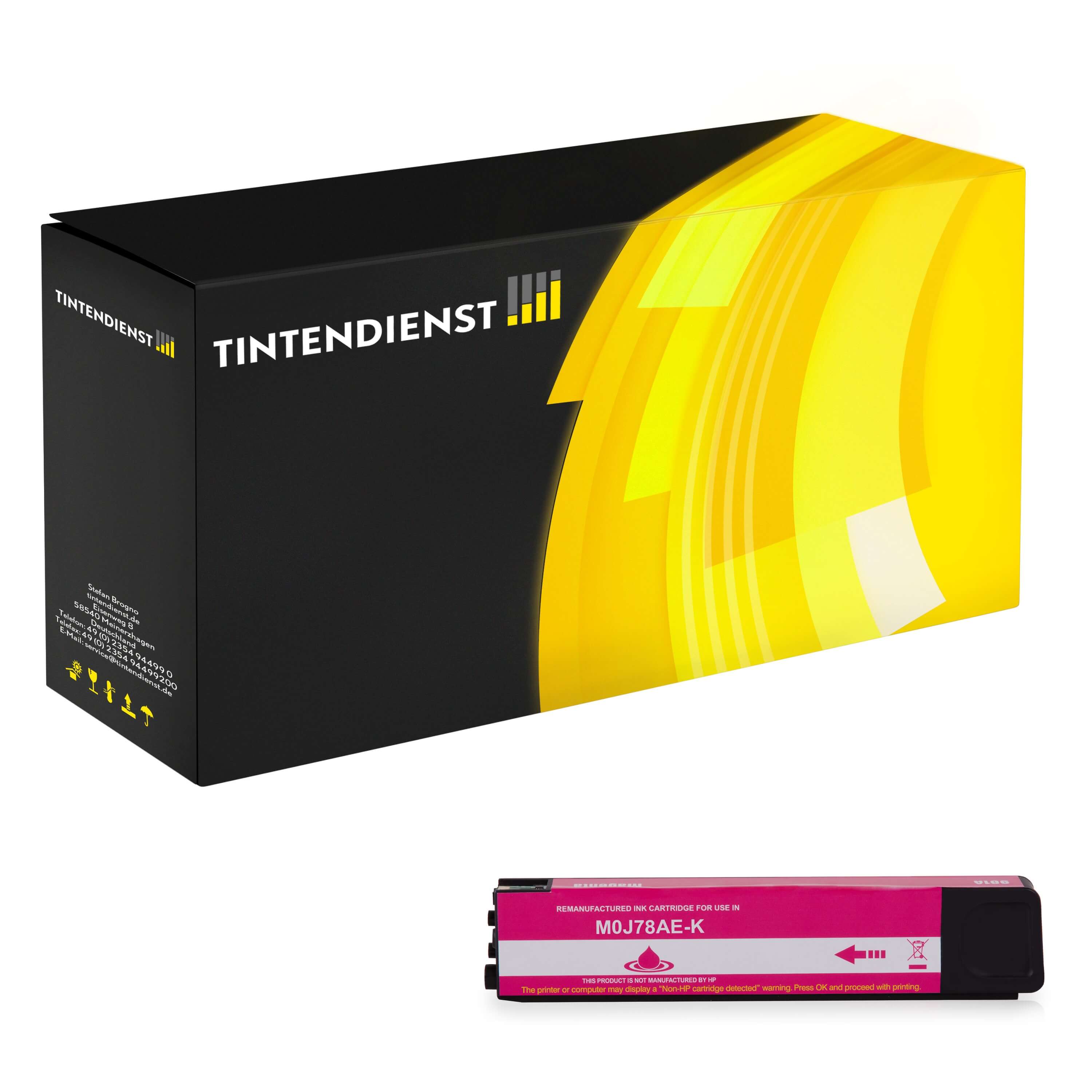 Druckerpatrone kompatibel für HP PageWide Managed P 77740 hn (M0J94AE / 991X)