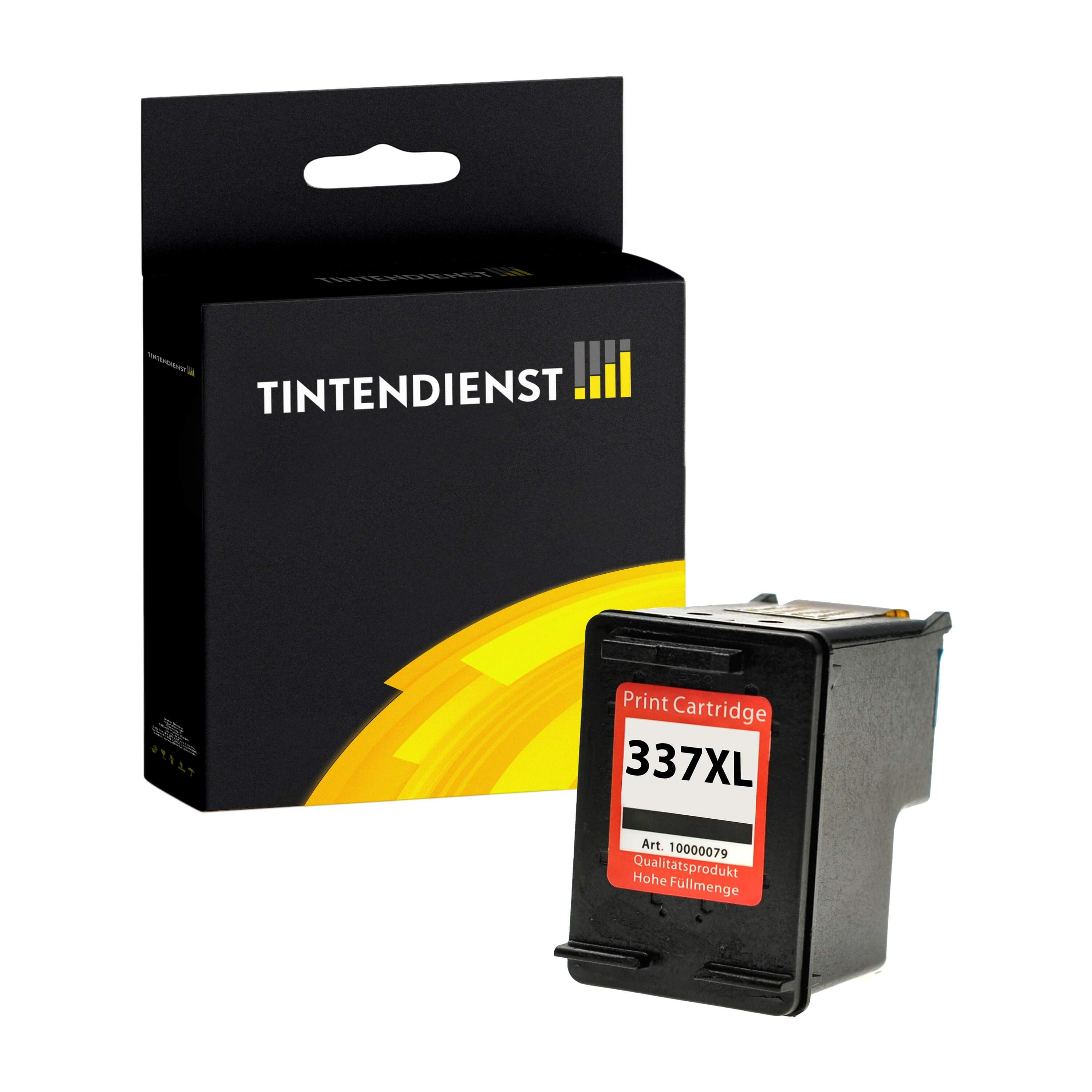 Druckerpatrone kompatibel für HP OfficeJet 6305 (C9364EE / 337) Schwarz